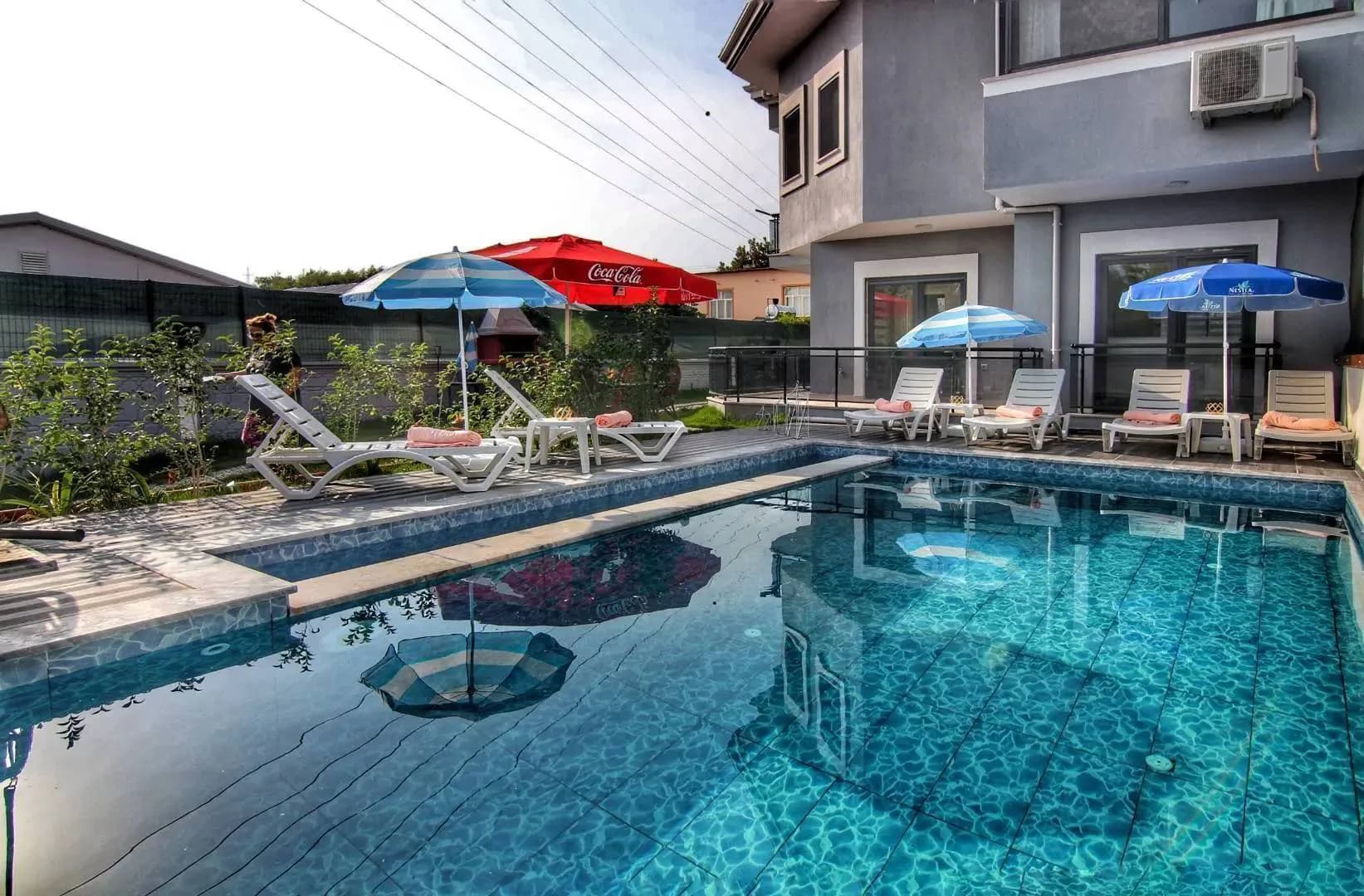 Fethiye Çiftlik'te Doğa İçerisinde, Özel Havuzlu, Konforlu Villa görsel 3