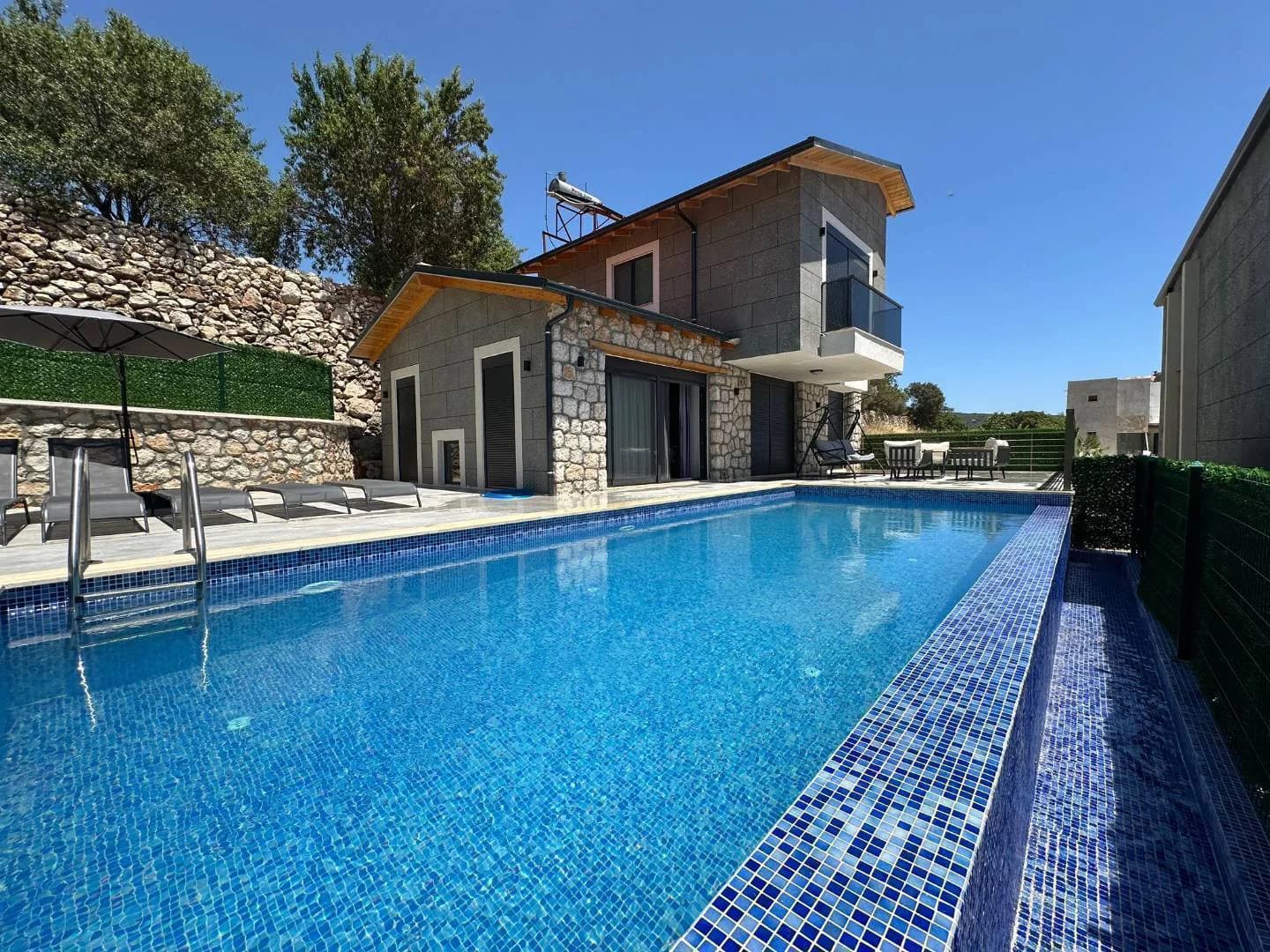 Kaş Çukurbağ'da Enfes Doğada, Özel Havuzlu, Kiralık Villa görsel 1