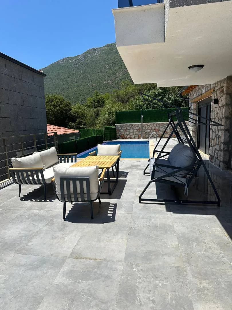 Kaş Çukurbağ'da Enfes Doğada, Özel Havuzlu, Kiralık Villa görsel 3