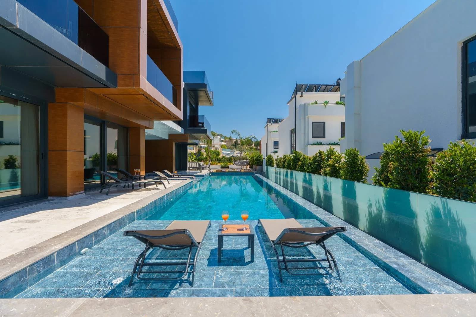 Kaş Kalamar Bölgesinde Geniş Ailelere Uygun, Özel Havuzlu, 4+1 Villa görsel 1