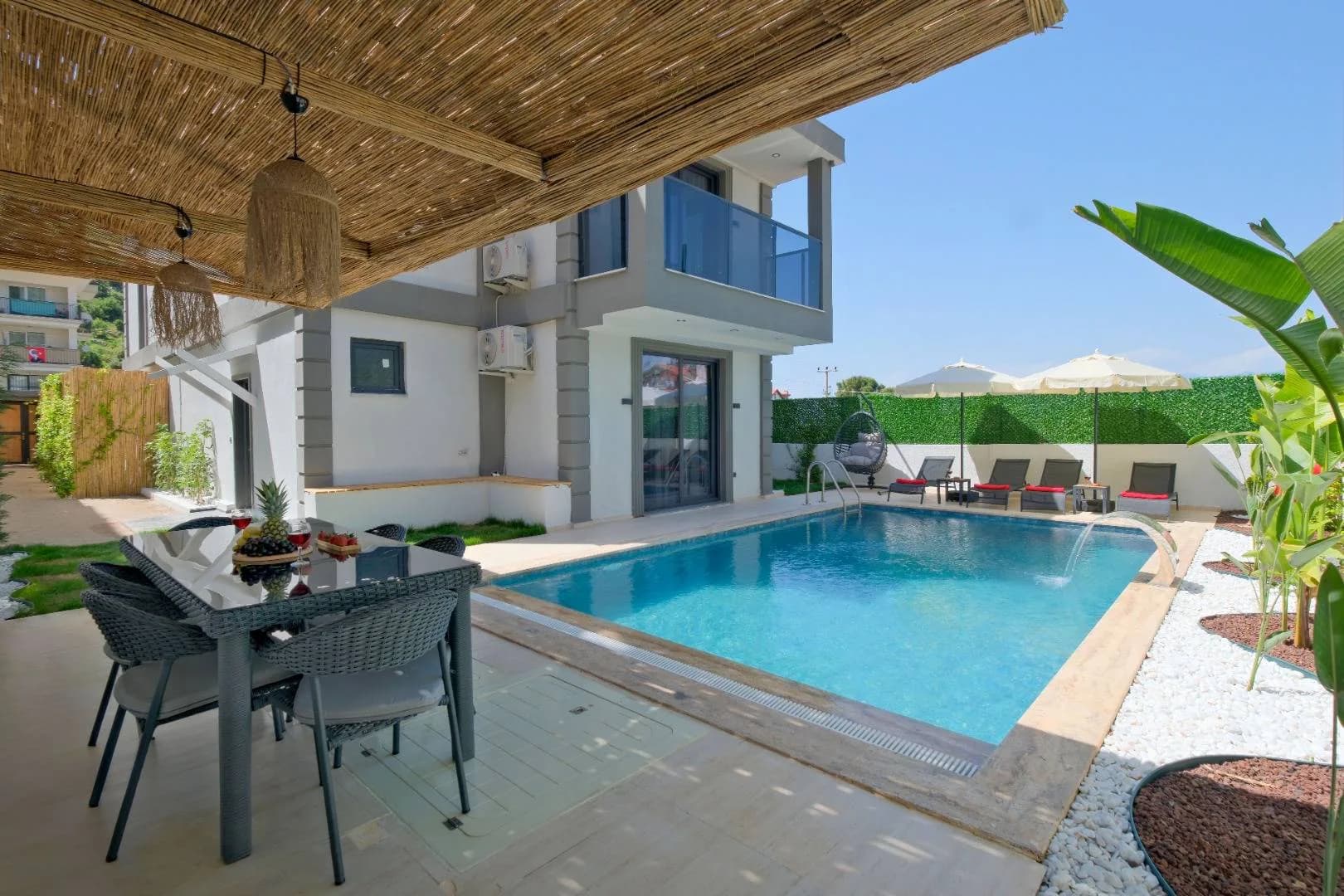 Fethiye Patlangıç'ta Muhteşem Doğada, Özel Havuzlu, Konforlu Villa görsel 2