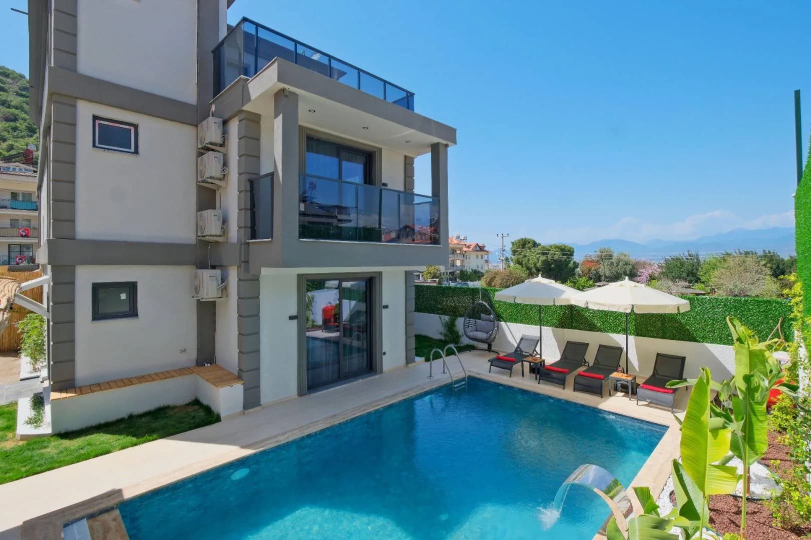 Fethiye Patlangıç'ta Muhteşem Doğada, Özel Havuzlu, Konforlu Villa görsel 1