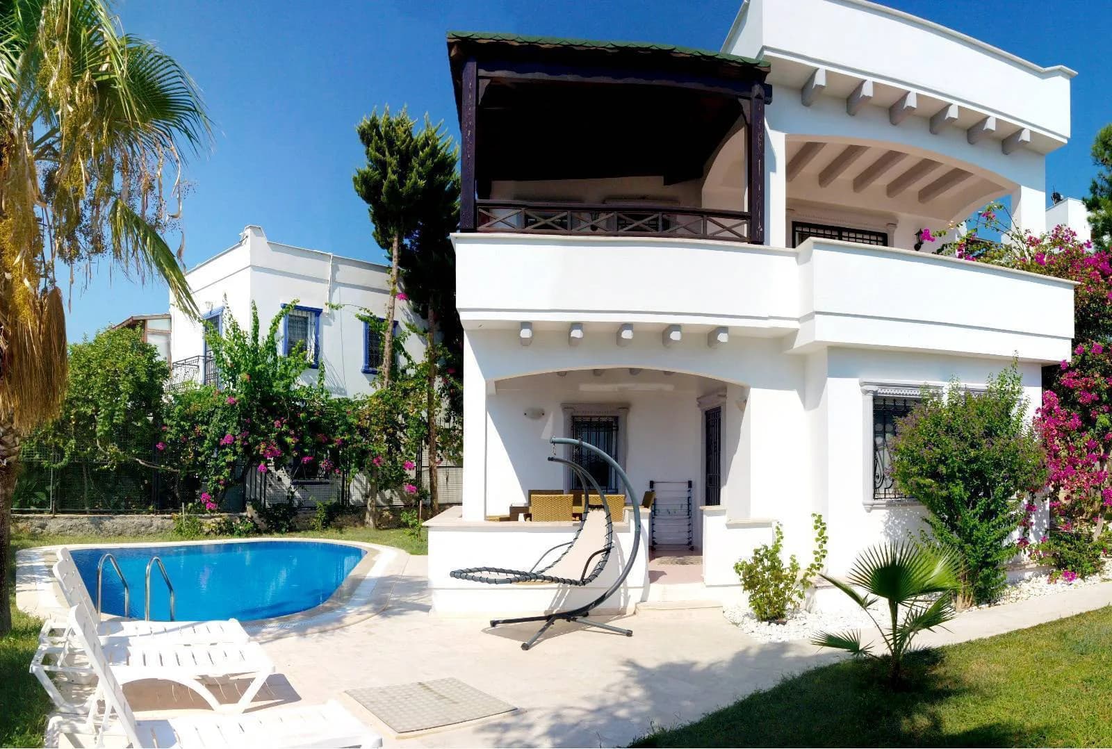 Bodrum Gümbet'te Muhteşem Deniz Manzaralı, Özel Havuzlu, Kiralık Villa görsel 1