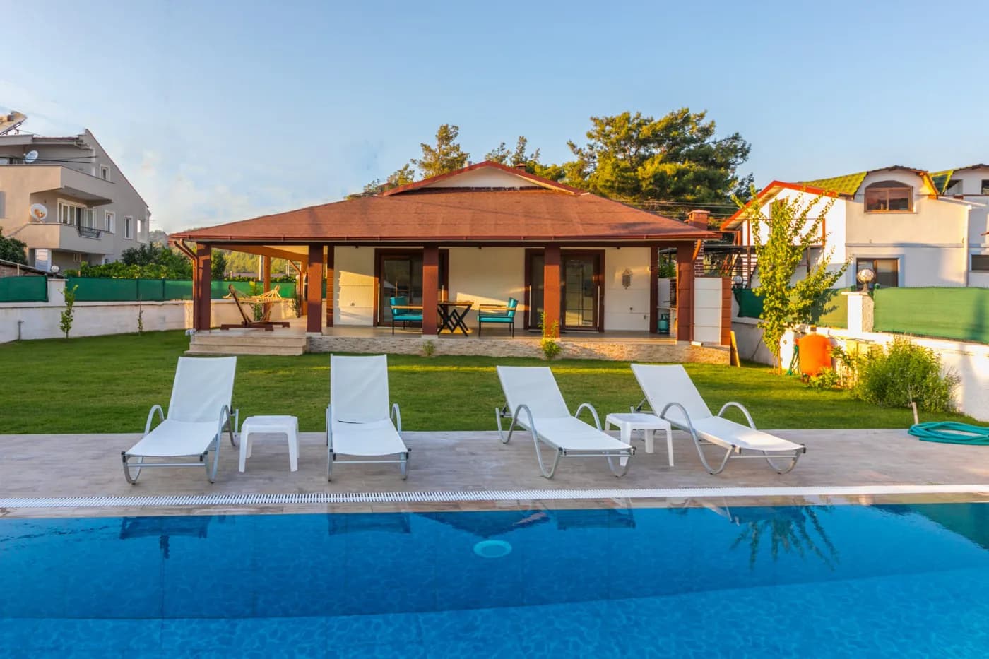 Marmaris Hisarönü'nde Muhteşem Doğada, Özel Havuzlu, Bahçeli Villa görsel 1