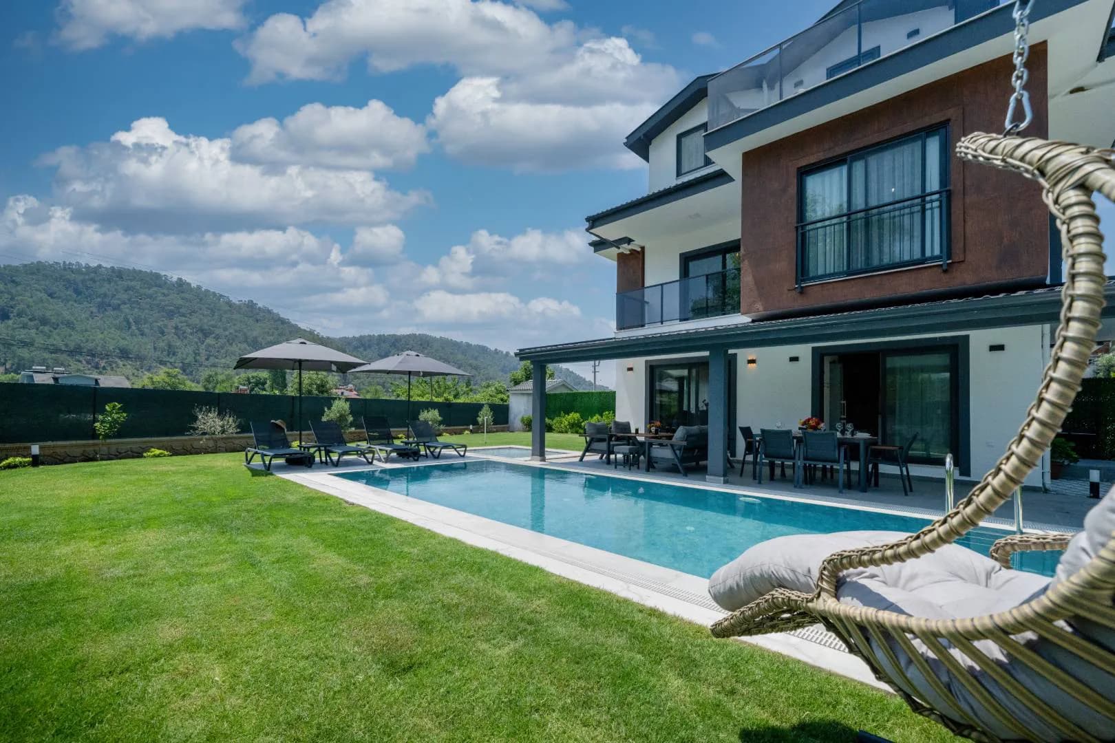Fethiye İnlice'de Şehirden Uzakta, Özel Havuzlu, Ferah Villa görsel 1