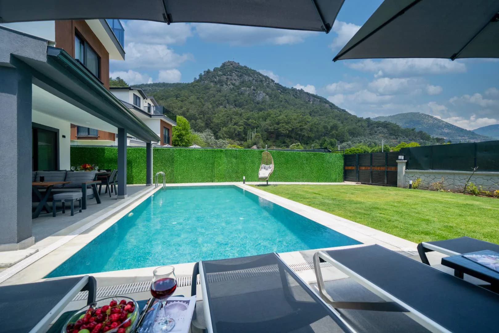 Fethiye İnlice'de Şehirden Uzakta, Özel Havuzlu, Ferah Villa görsel 2