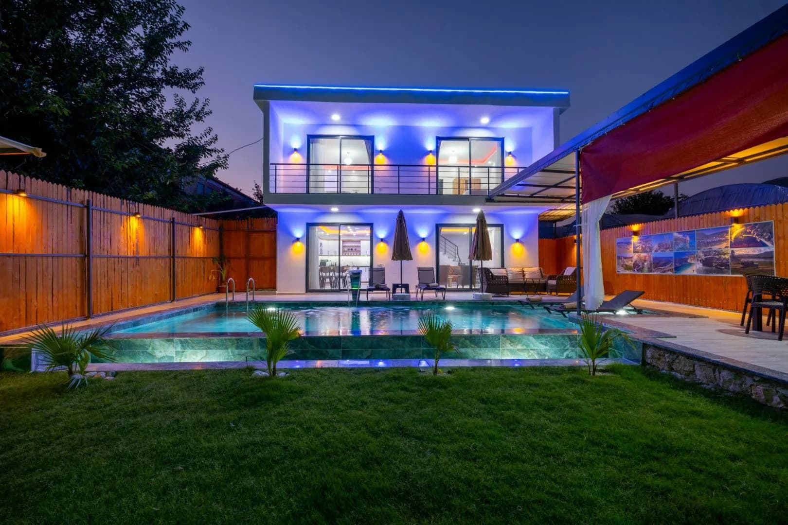 Kaş Çavdır'da Doğa İçerisinde, Özel Havuzlu, 4 Kişilik Villa görsel 1