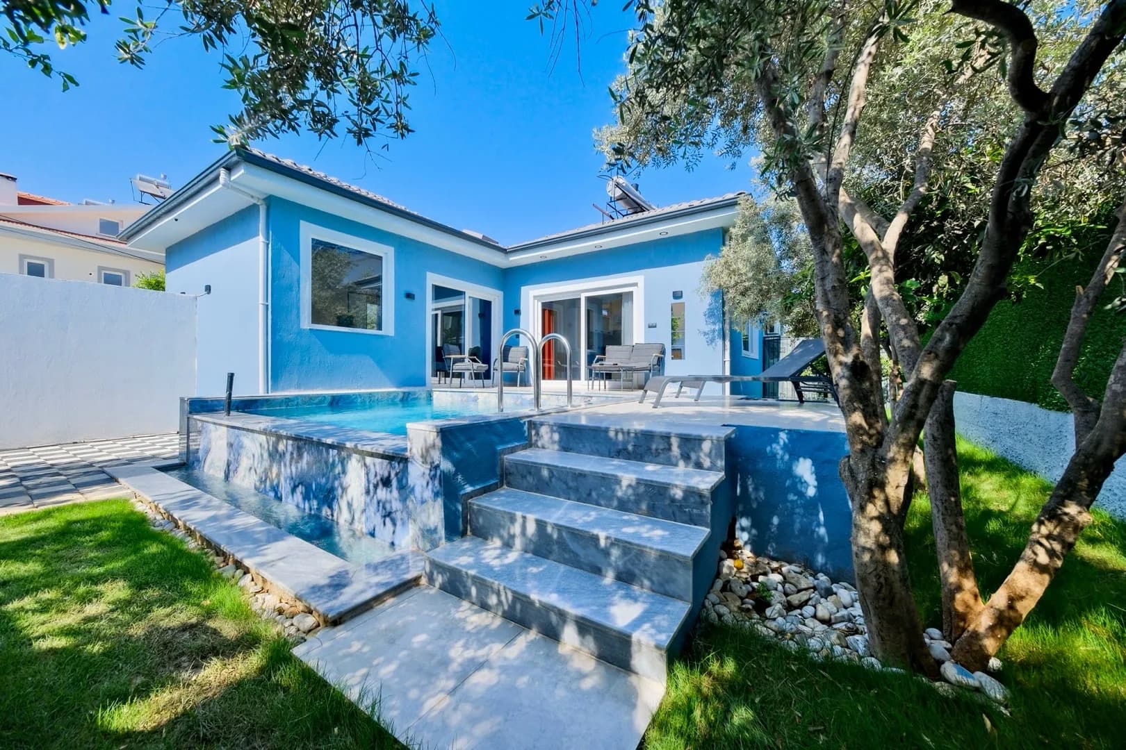 Fethiye Cami'de Çekirdek Ailelere Uygun, Özel Havuzlu, 2+1 Villa görsel 3