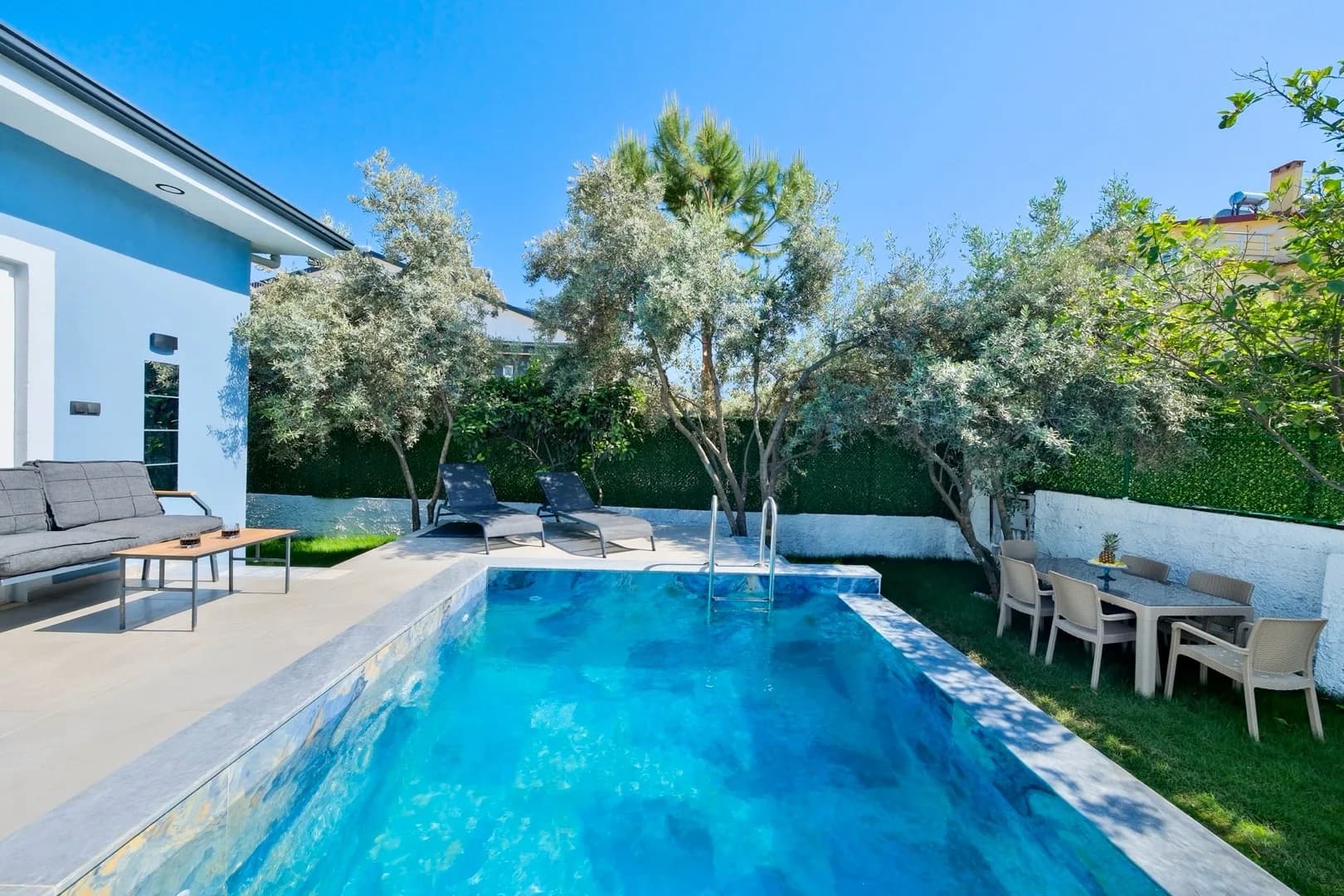Fethiye Cami'de Çekirdek Ailelere Uygun, Özel Havuzlu, 2+1 Villa görsel 2