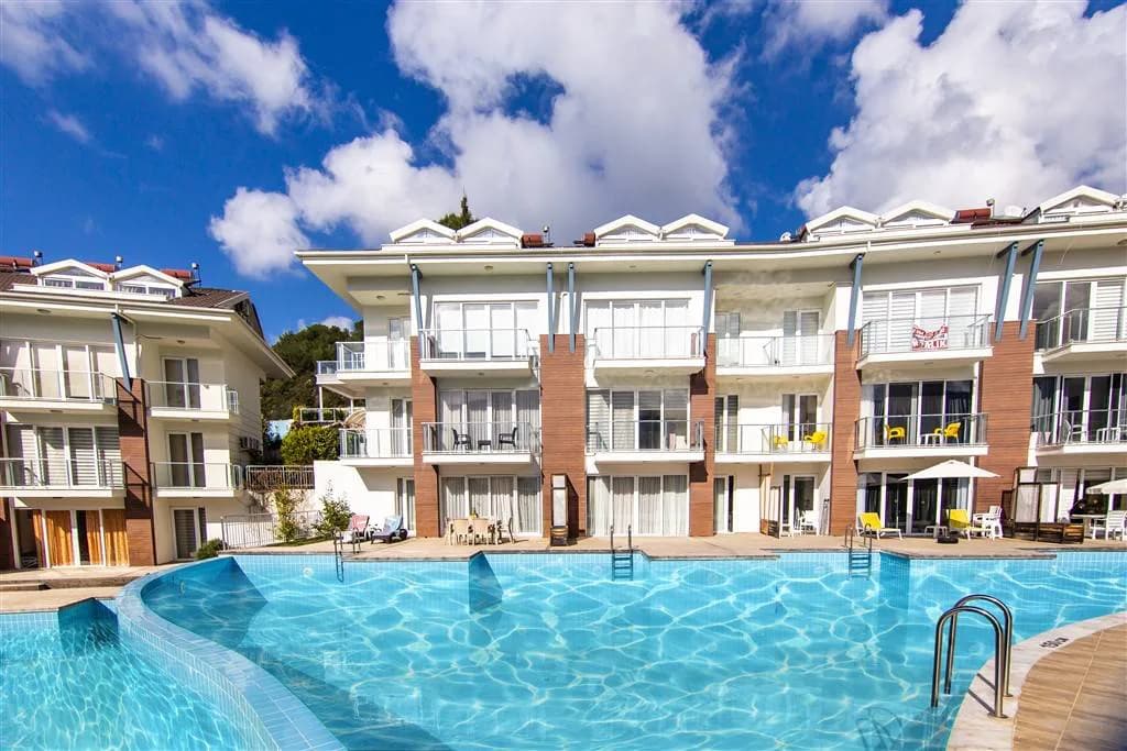 Fethiye Ölüdeniz'de Modern Tasarımlı, 4 Kişilik, Ferah Apart görsel 1