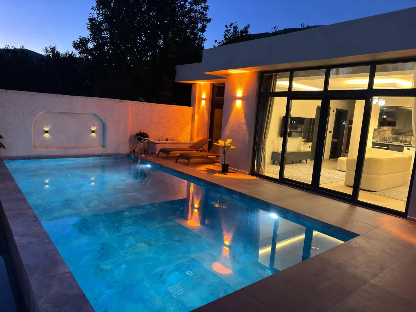 Fethiye Nif'te Minimalist Tasarımlı, Özel Havuzlu, Balayı Villası görsel 2