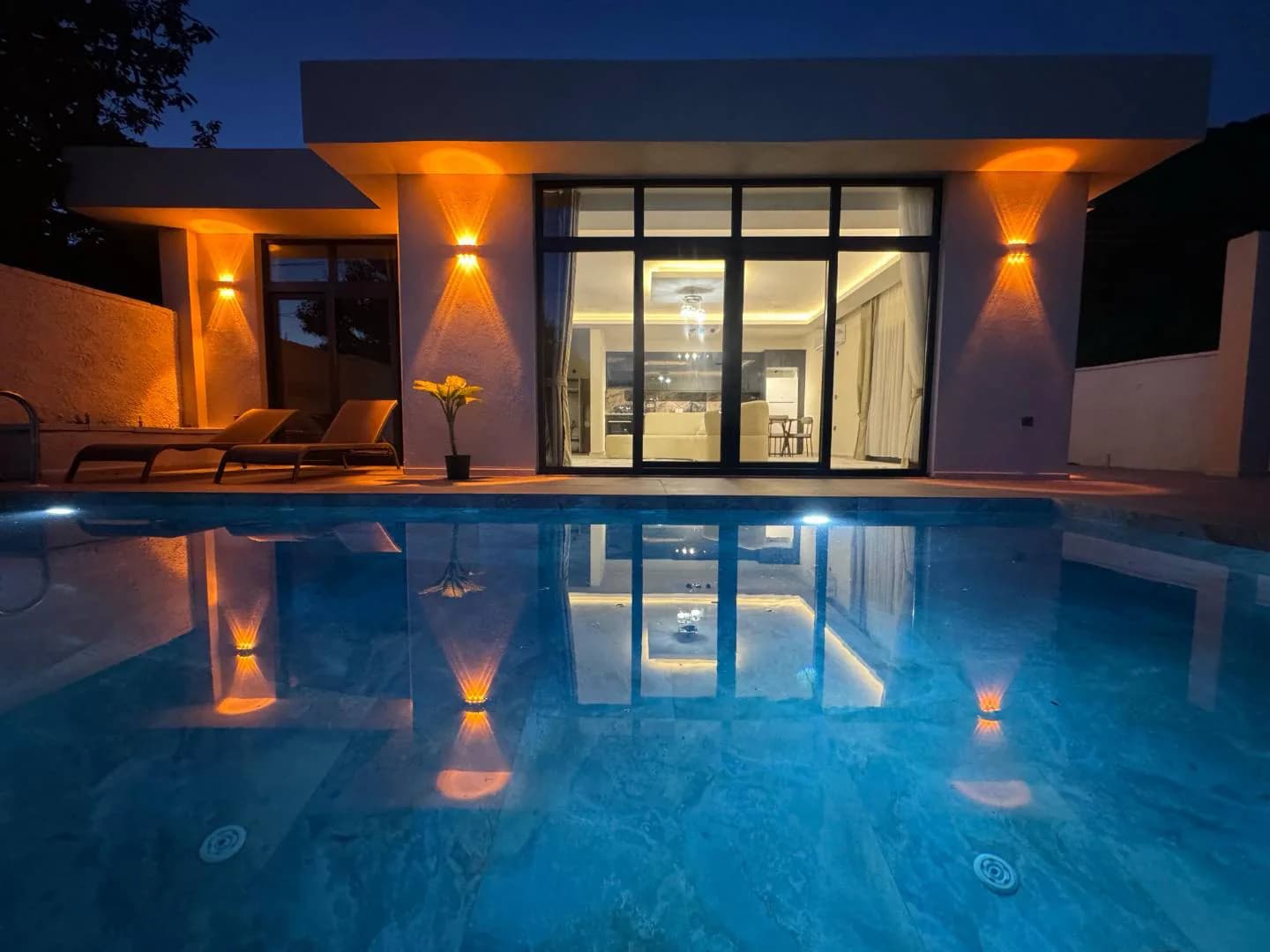 Fethiye Nif'te Minimalist Tasarımlı, Özel Havuzlu, Balayı Villası görsel 1