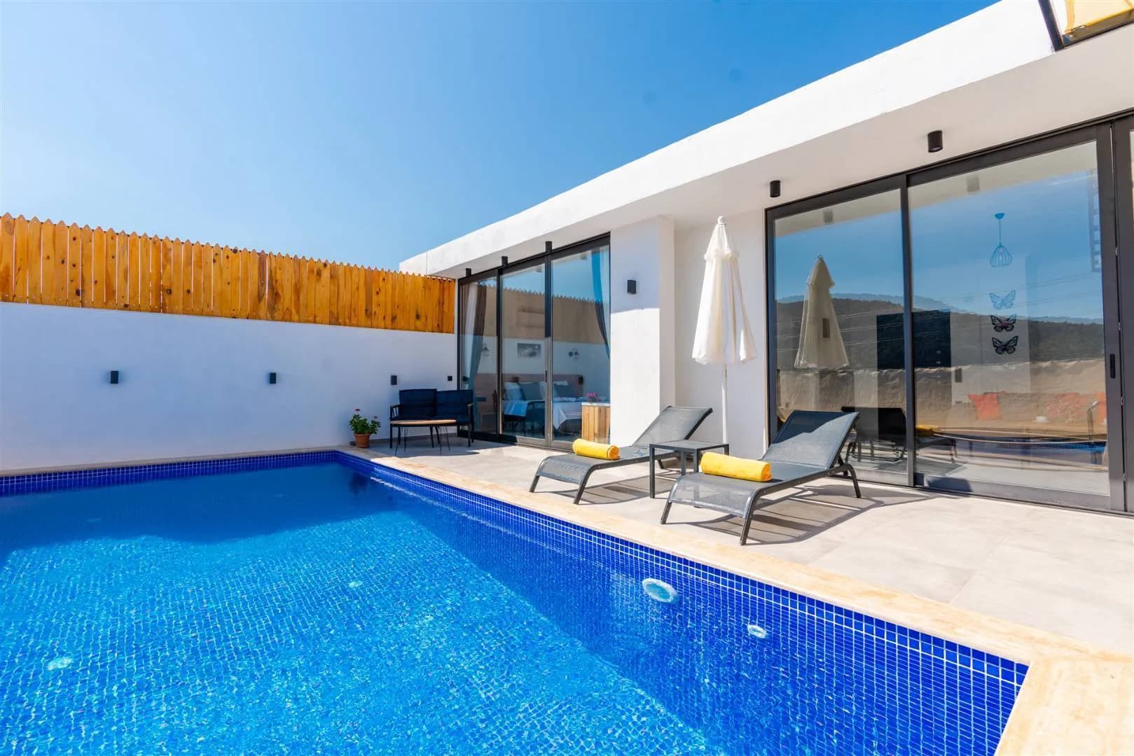 Kalkan Ulugöl'de Enfes Doğa İçerisinde, Özel Havuzlu, Balayı Villası görsel 1