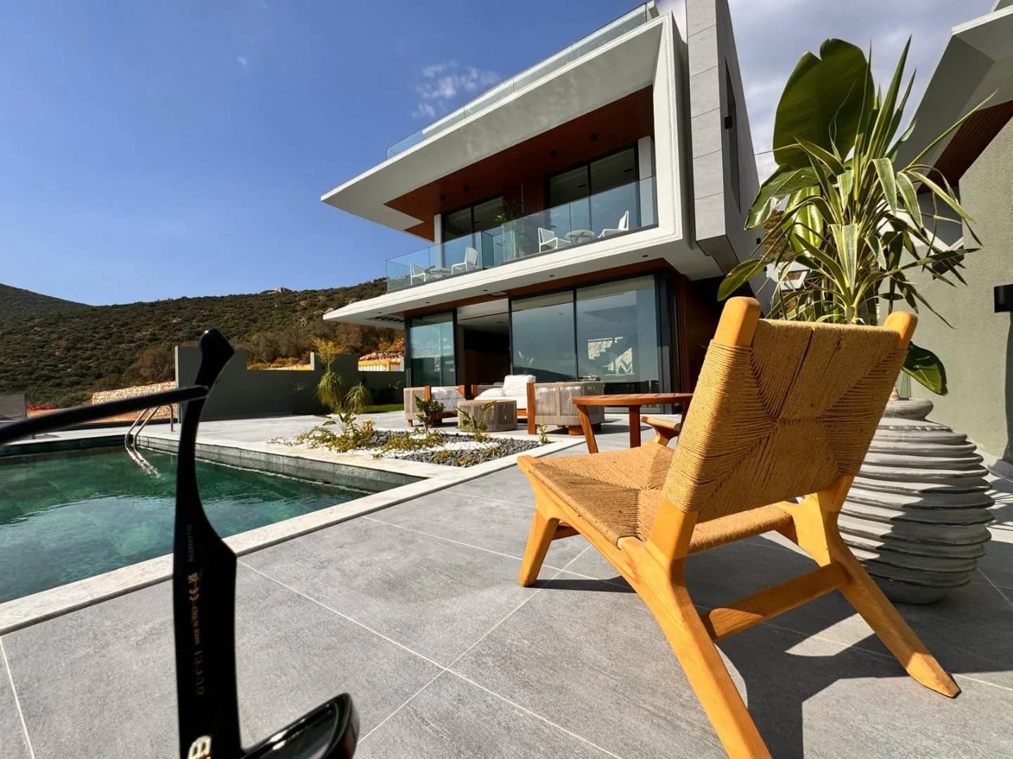 Kaş Kalkan'da Büyüleyici Deniz Manzaralı, Özel Havuzlu, 3+1 Villa görsel 3