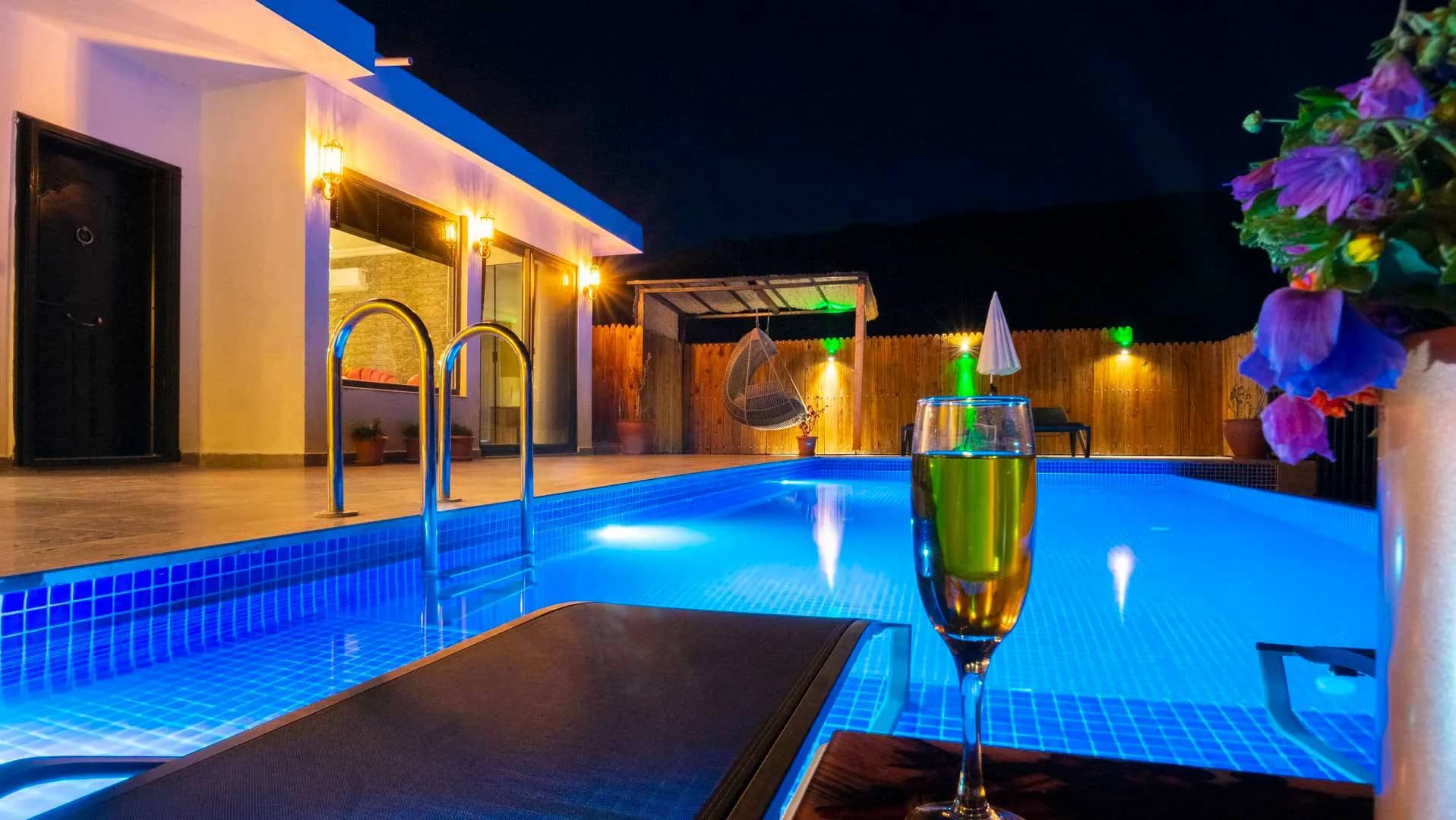 Kaş İslamlar'da Muhteşem Doğa İçerisinde, Özel Havuzlu, Kiralık Villa görsel 2