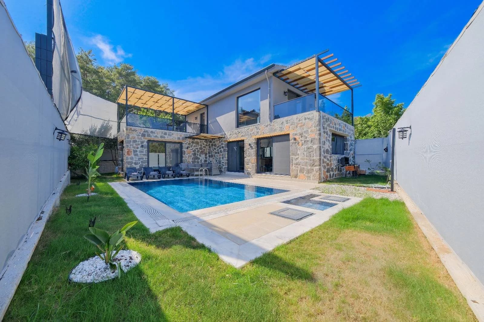 Fethiye Kargı'da Huzur Dolu Doğada, Özel Havuzlu, 4 Kişilik Villa görsel 1