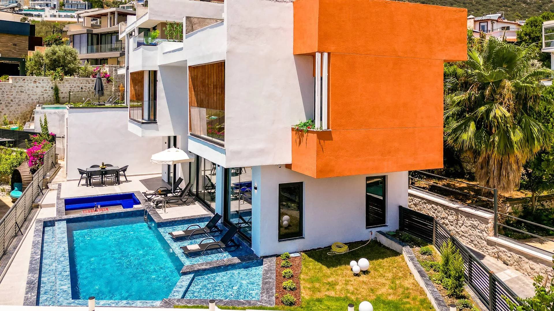 Kaş Kalkan'da Çekirdek Ailelere Uygun, Özel Havuzlu, Lüks Villa görsel 2