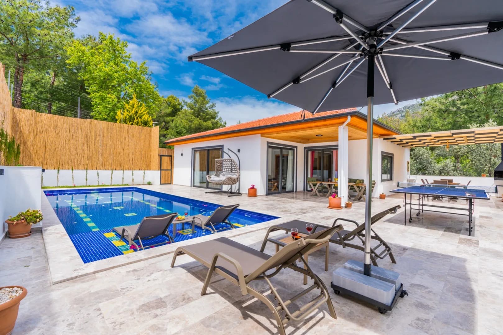 Kaş İslamlar'da Küçük Ailelere Uygun, Özel Havuzlu, Lüks Villa görsel 2