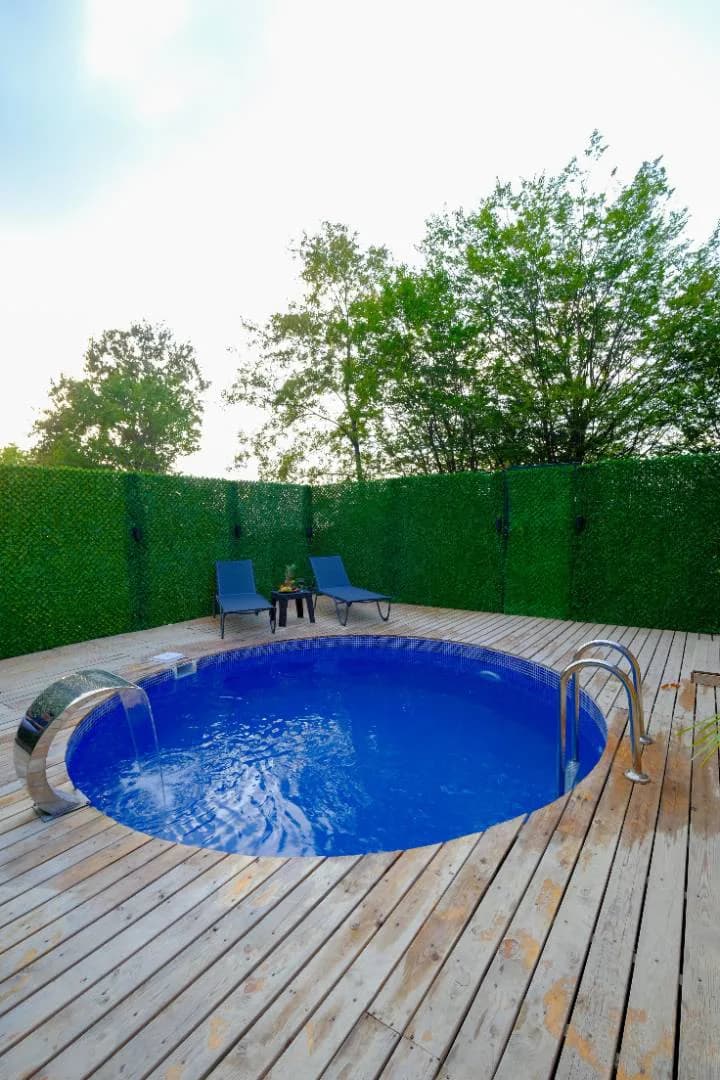 Sapanca Ünlüce'de Huzurlu Doğada, Isıtmalı Havuzlu, Kiralık Bungalov görsel 2