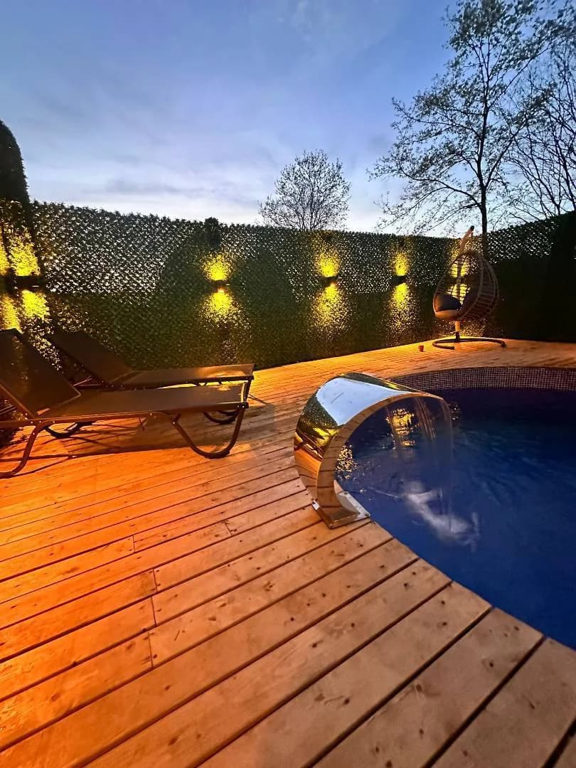 Sapanca Ünlüce'de Huzurlu Doğada, Isıtmalı Havuzlu, Kiralık Bungalov görsel 3
