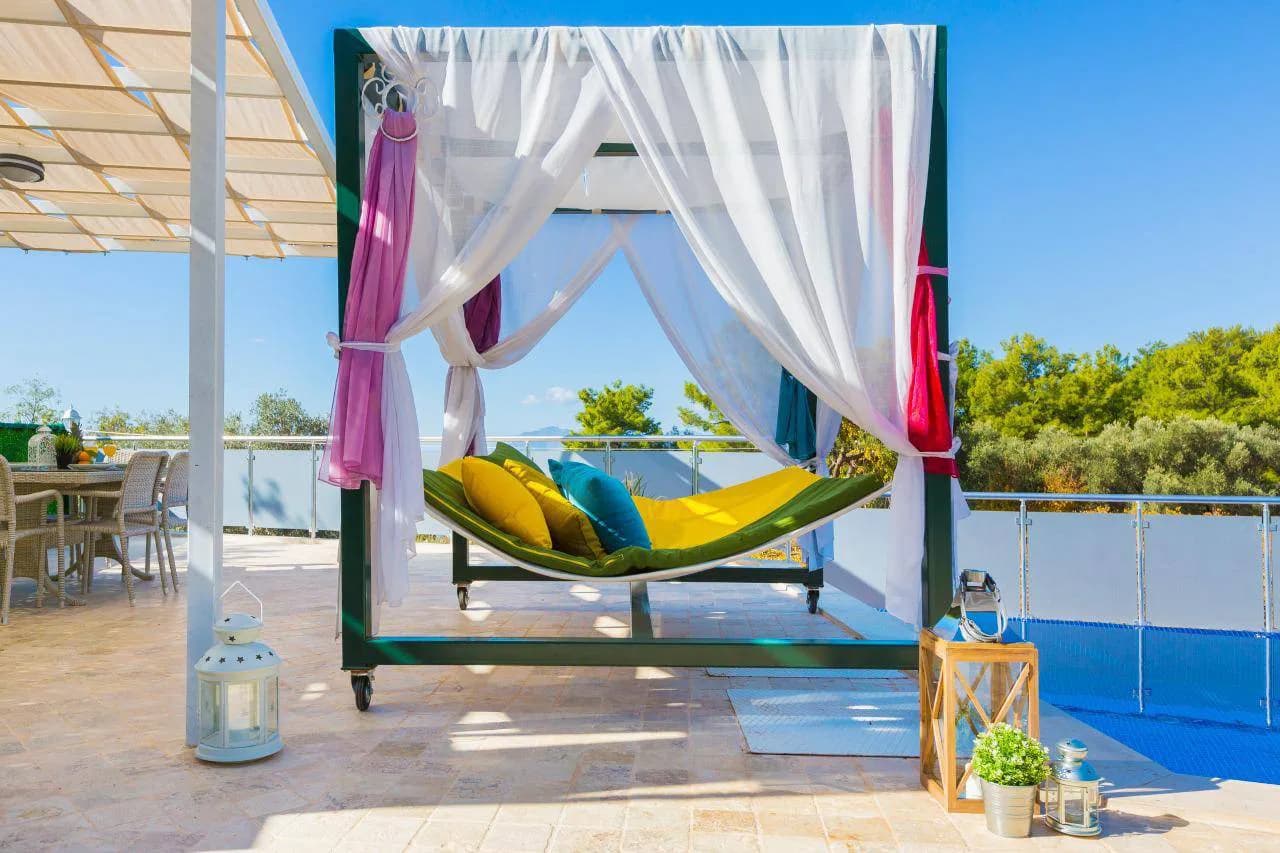 Kaş İslamlar'da Göz Alıcı Doğa İçerisinde, Özel Havuzlu, Kiralık Villa görsel 3