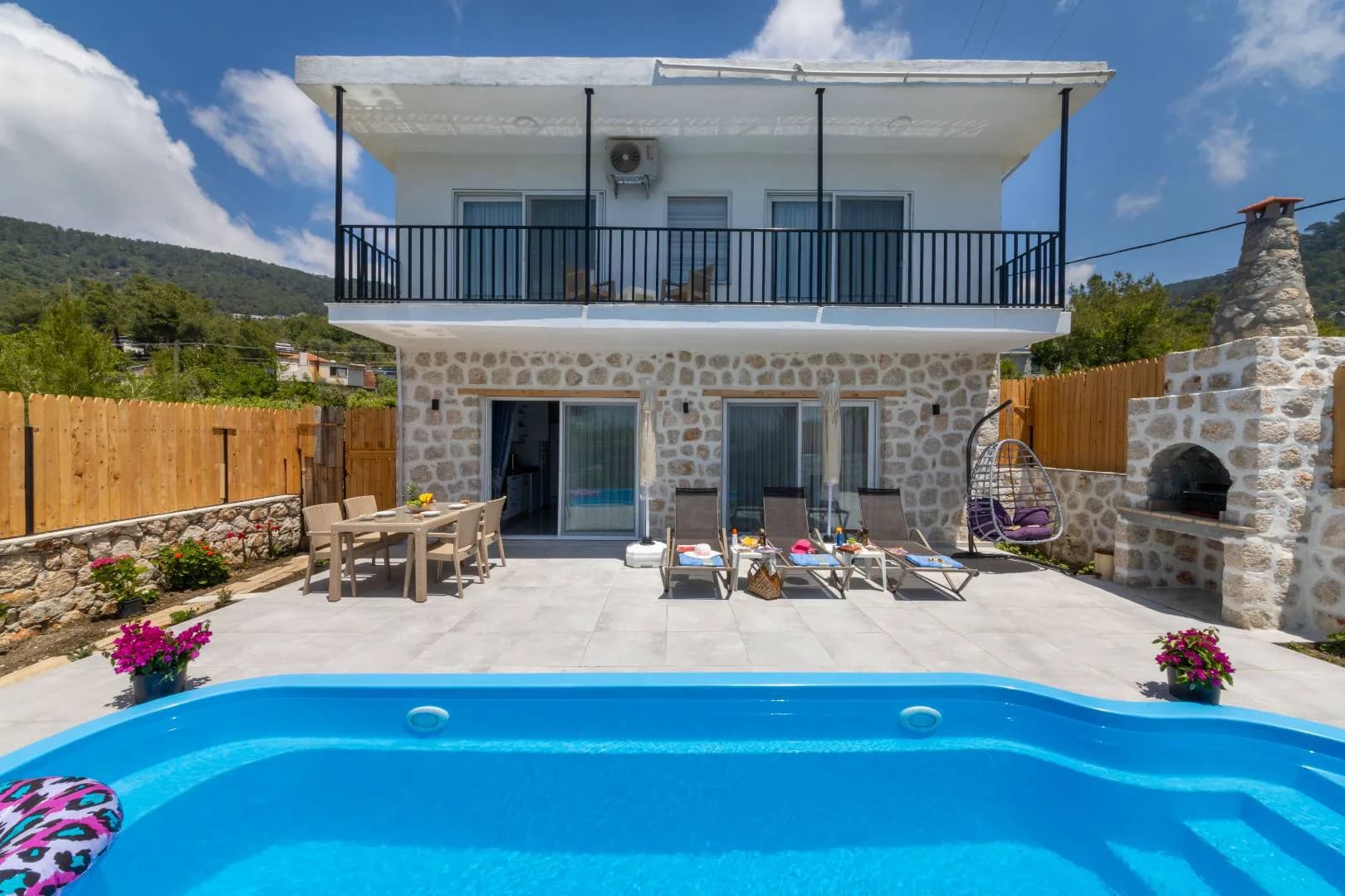 Kaş İslamlar'da Nezih Konumda, Özel Havuzlu, Kiralık Villa görsel 1