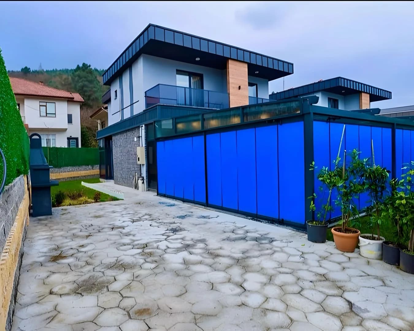 Sapanca Kırkpınar'da Sakin Konumda, Kapalı Havuzlu, Kiralık Villa görsel 1