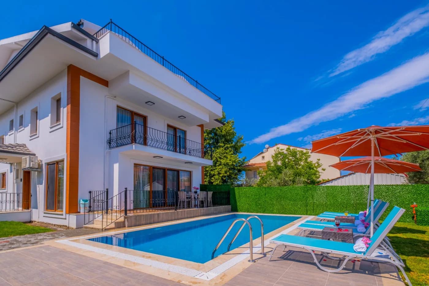 Fethiye Foça'da Muhteşem Doğada, Özel Havuzlu, Jakuzili, Lüks Villa görsel 1