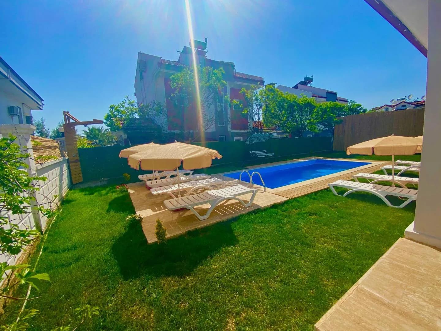 Fethiye Çiftlikte Geniş Bahçeli, Özel Havuzlu, 4+1 Villa görsel 1