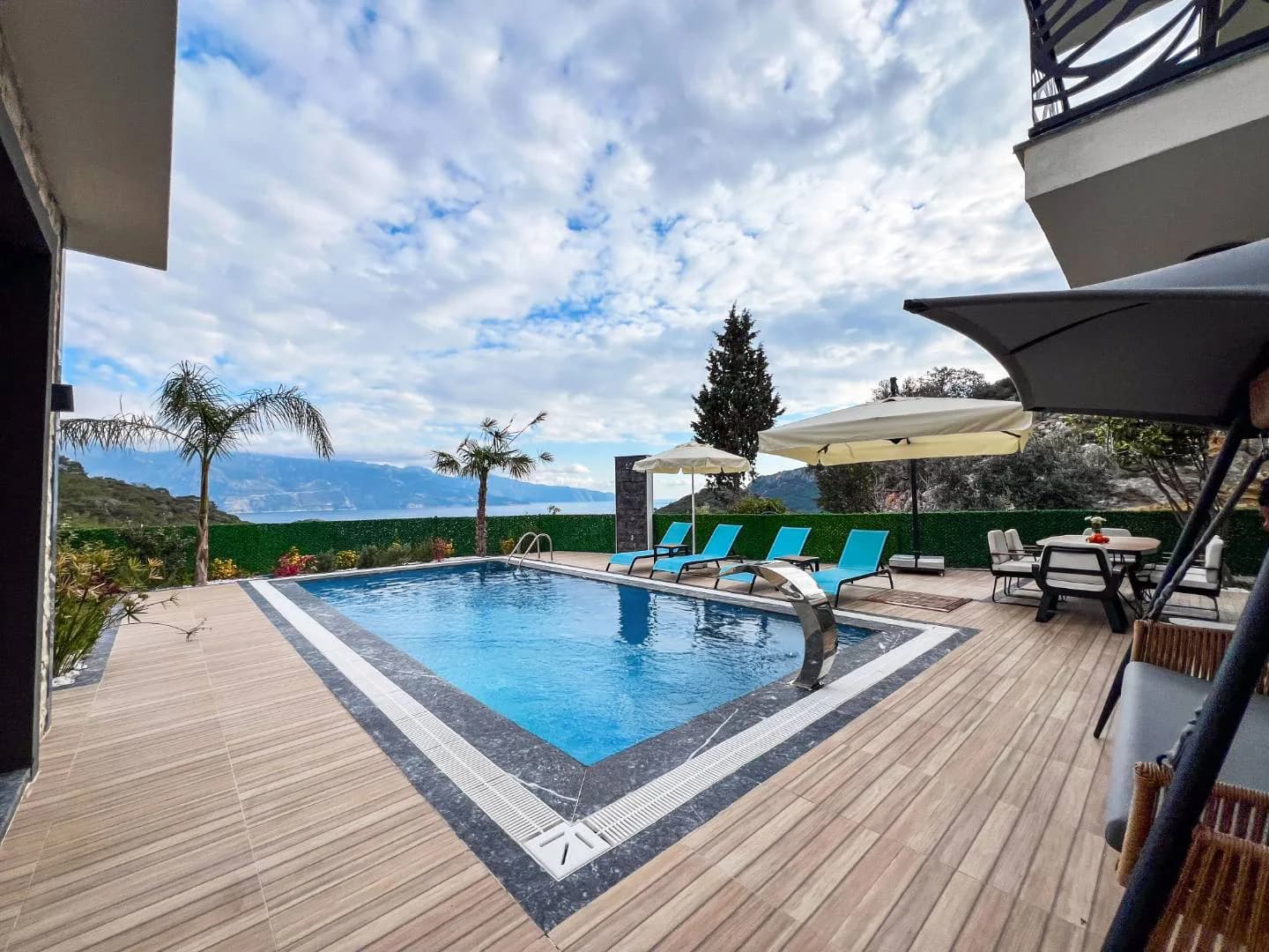Fethiye Kayaköy’de Geniş Ailelere Uygun, Özel Havuzlu, 3+1 Villa görsel 1