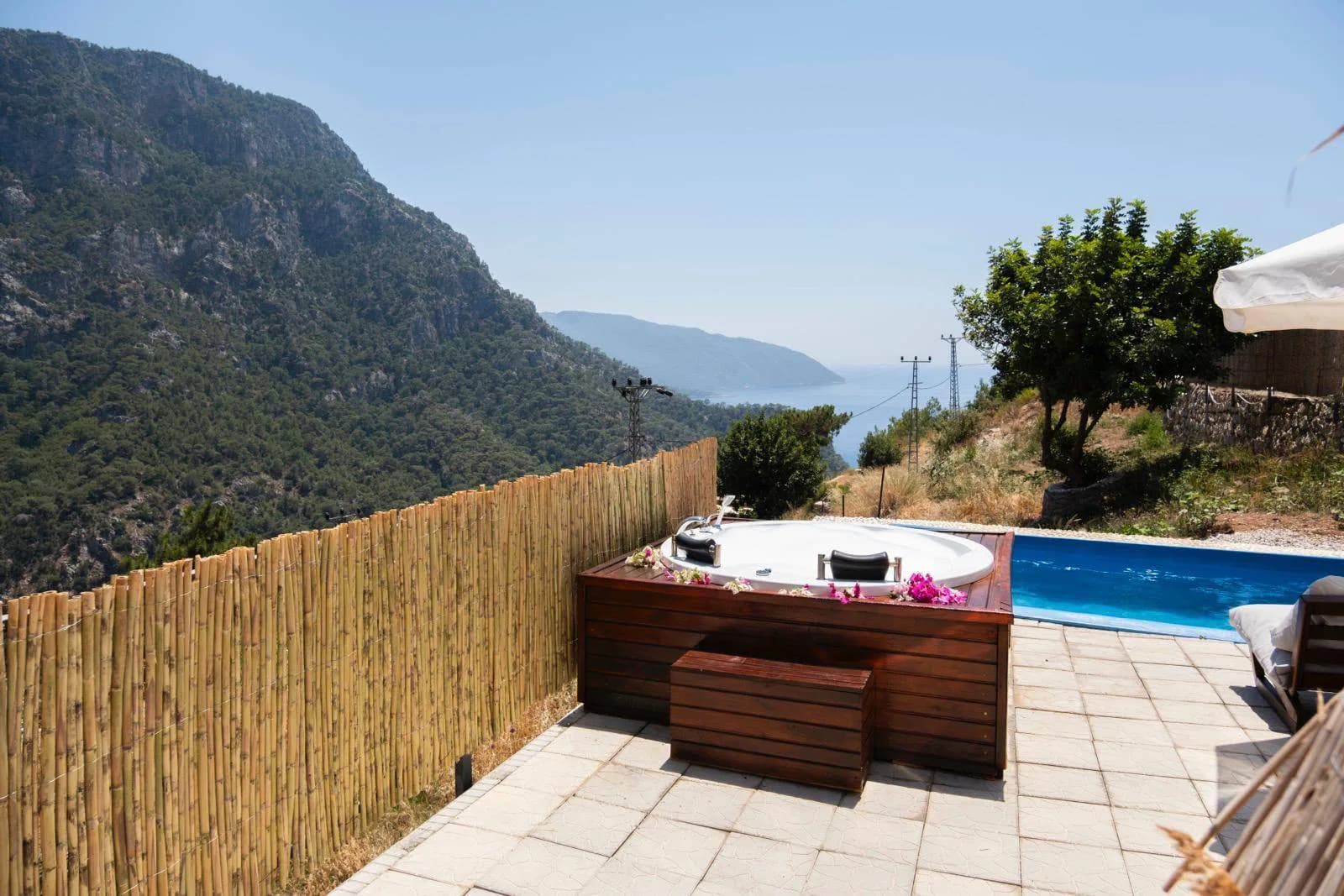 Fethiye Faralya'da Doğa İle İç İçe, Özel Havuzlu, Kiralık Glamping görsel 3