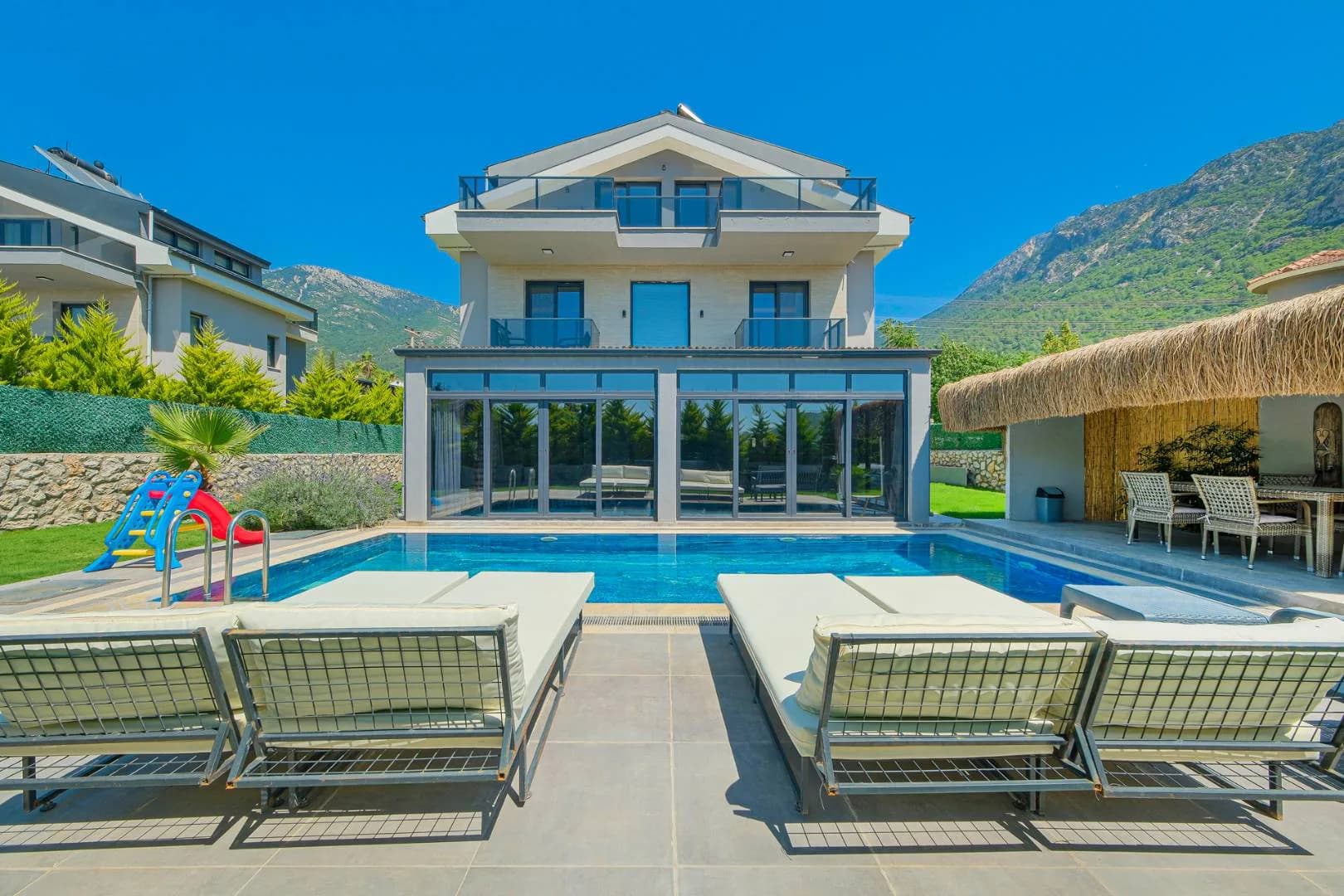 Fethiye Ölüdeniz'de Yemyeşil Doğada, Özel Havuzlu, 6 Kişilik Villa görsel 1