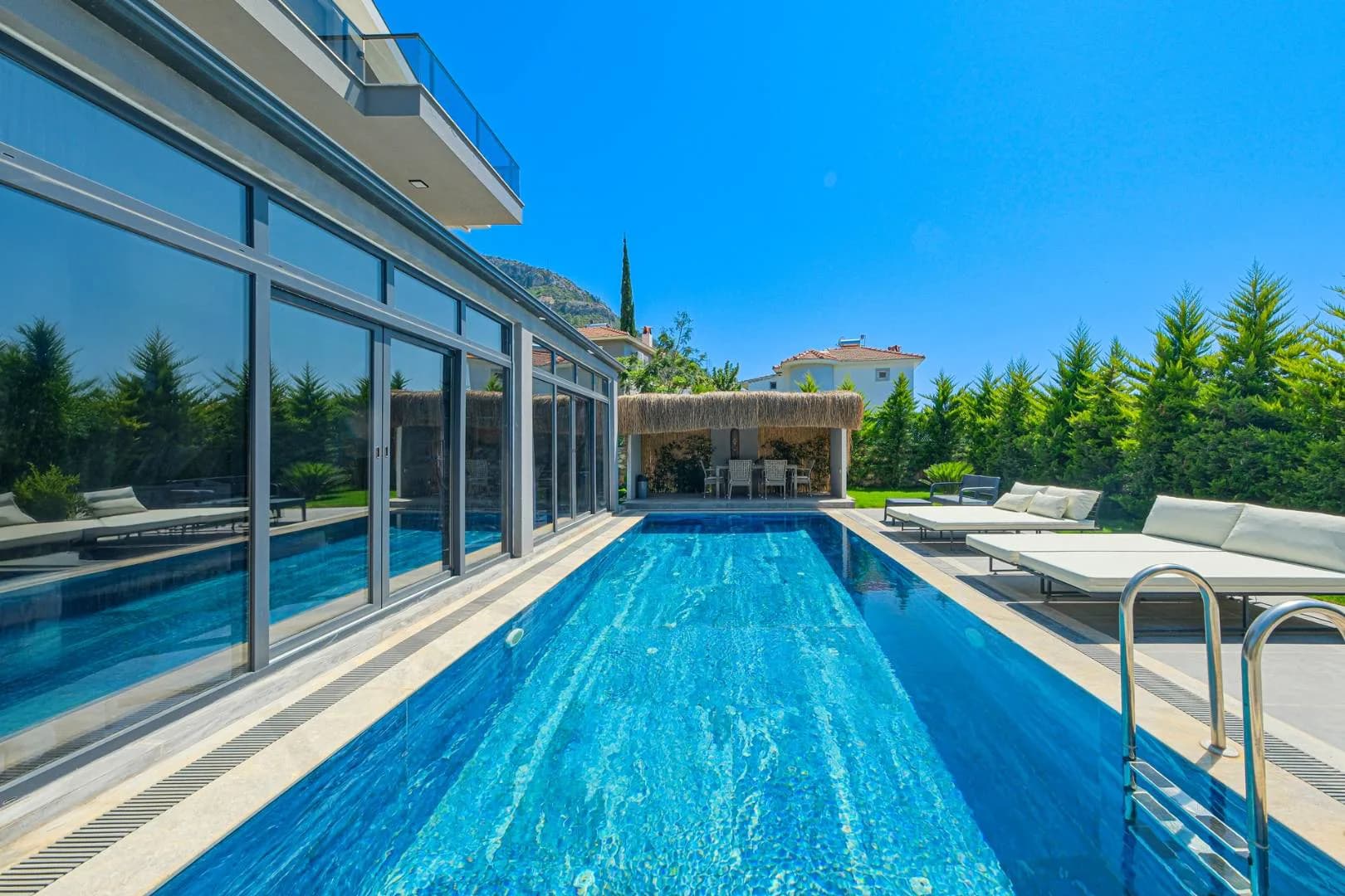 Fethiye Ölüdeniz'de Yemyeşil Doğada, Özel Havuzlu, 6 Kişilik Villa görsel 3