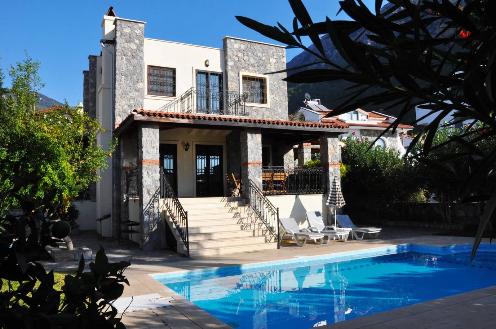 Fethiye Ölüdeniz'de Muhteşem Doğada, Özel Havuzlu, Kiralık Villa görsel 1