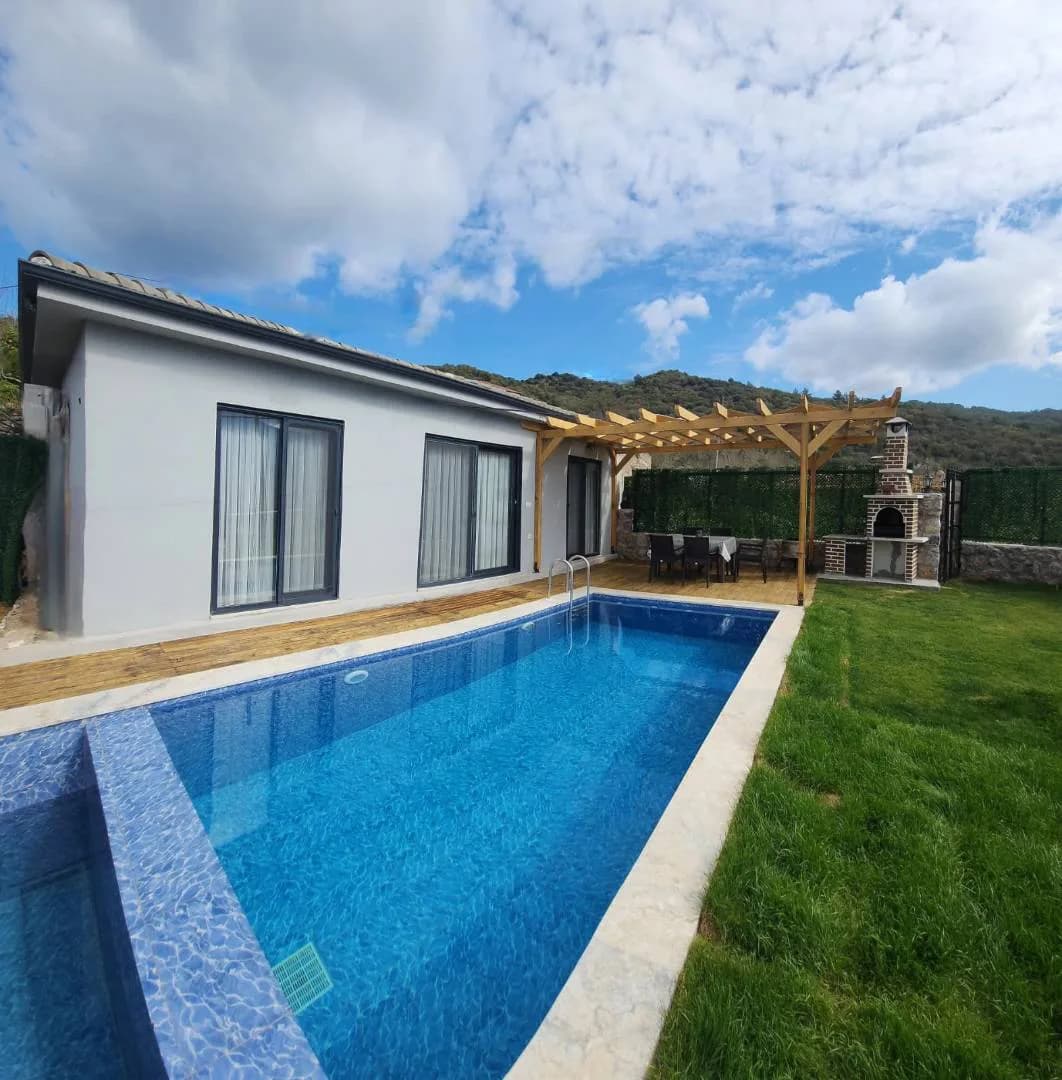 Fethiye Kayaköy'de Doğa İçerisinde, Özel Havuzlu, Balayı Villası görsel 1