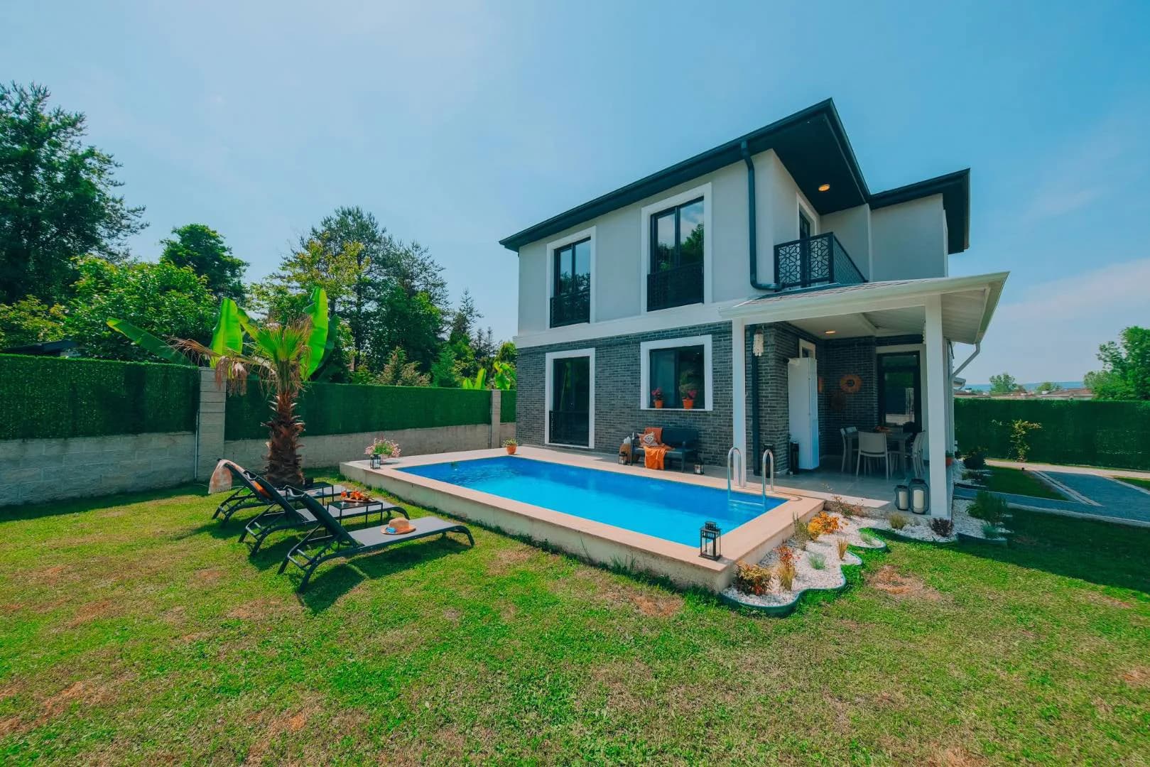Sapanca Kırkpınar'da Huzurlu Doğada, Isıtmalı Havuzlu, 4+1 Villa görsel 1