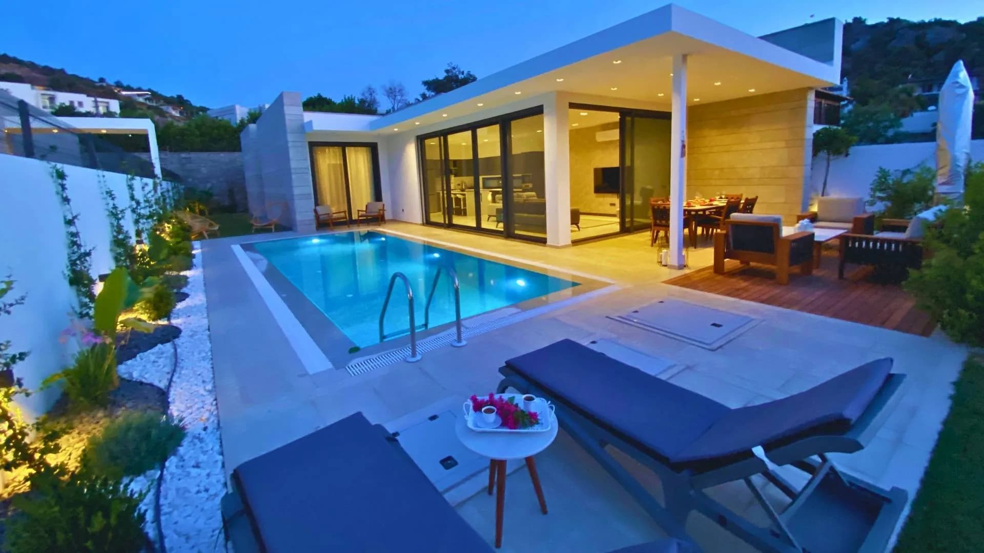 Bodrum Yalıkavak Bölgesinde Geniş Bahçeli, Özel Havuzlu, Tatil Villası görsel 1
