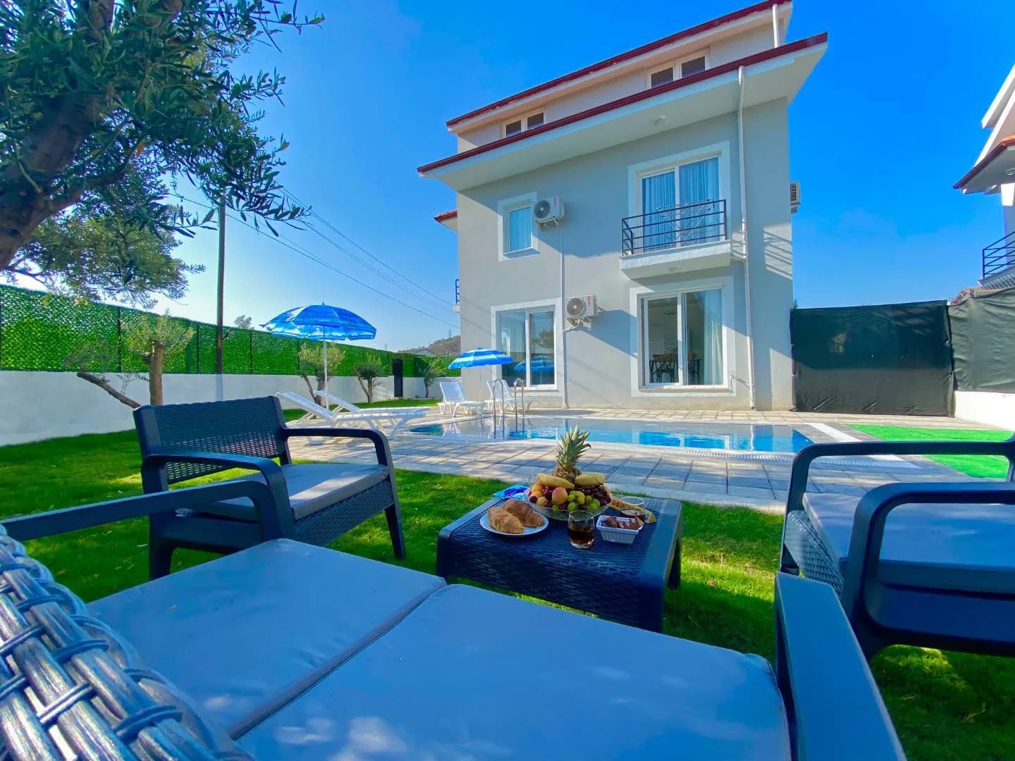 Fethiye Karagedik'de Merkezi Konumda, Özel Havuzlu, 2+1 Villa görsel 1