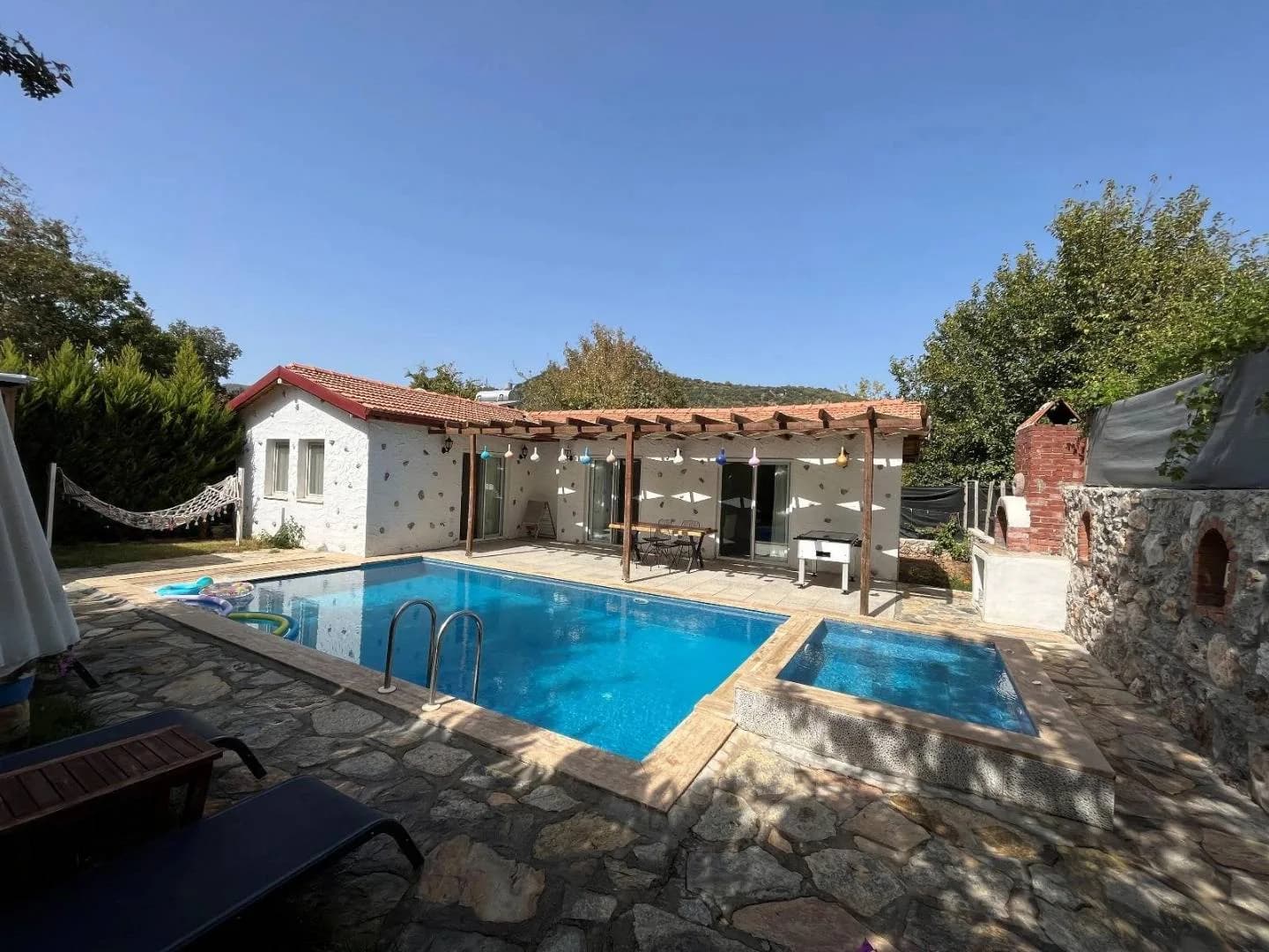 Fethiye Kayaköy'de Doğa İçerisinde, Özel Havuzlu, Modern Villa görsel 1