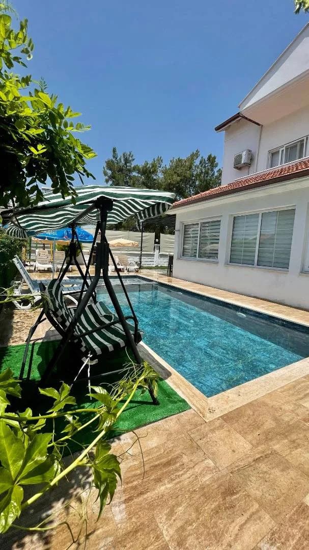 Fethiye Çiftlik'te Elverişli Konumda, Özel Havuzlu, Geniş Villa görsel 1