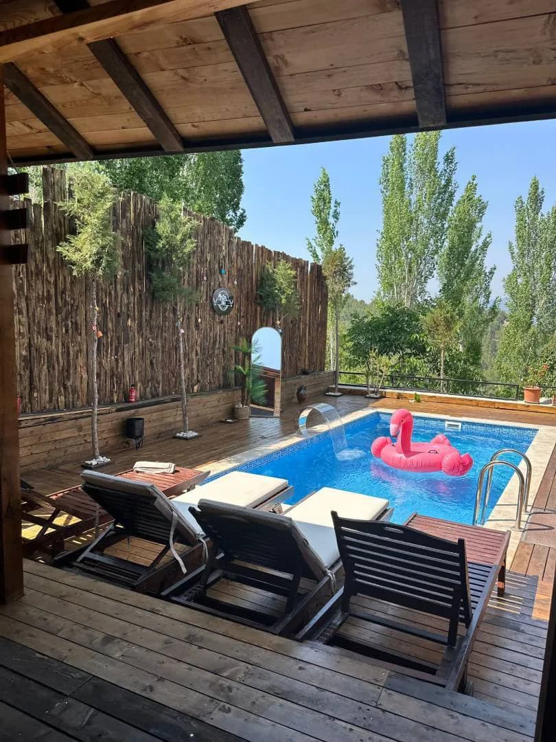 Kaş Aklar'da Balayı Çiftlerine Uygun, Özel Havuzlu, Ahşap Villa görsel 1