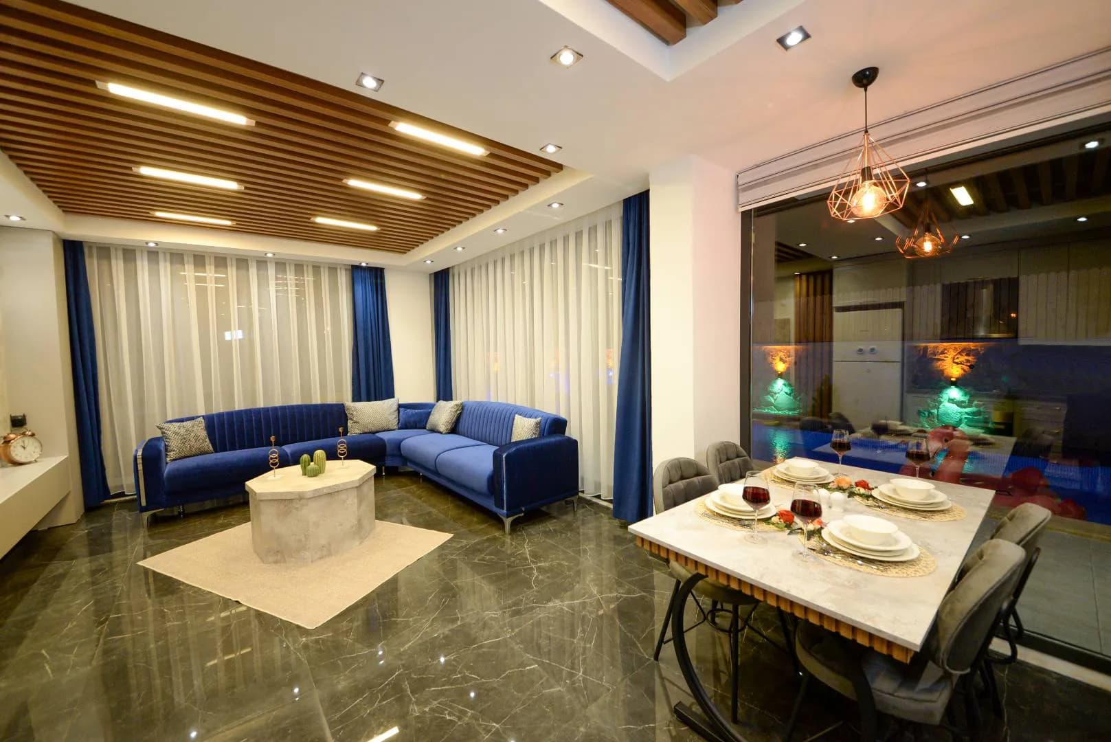 Kaş Ağullu'da Gözlerden Uzak, Özel Havuzlu, Modern Villa görsel 3