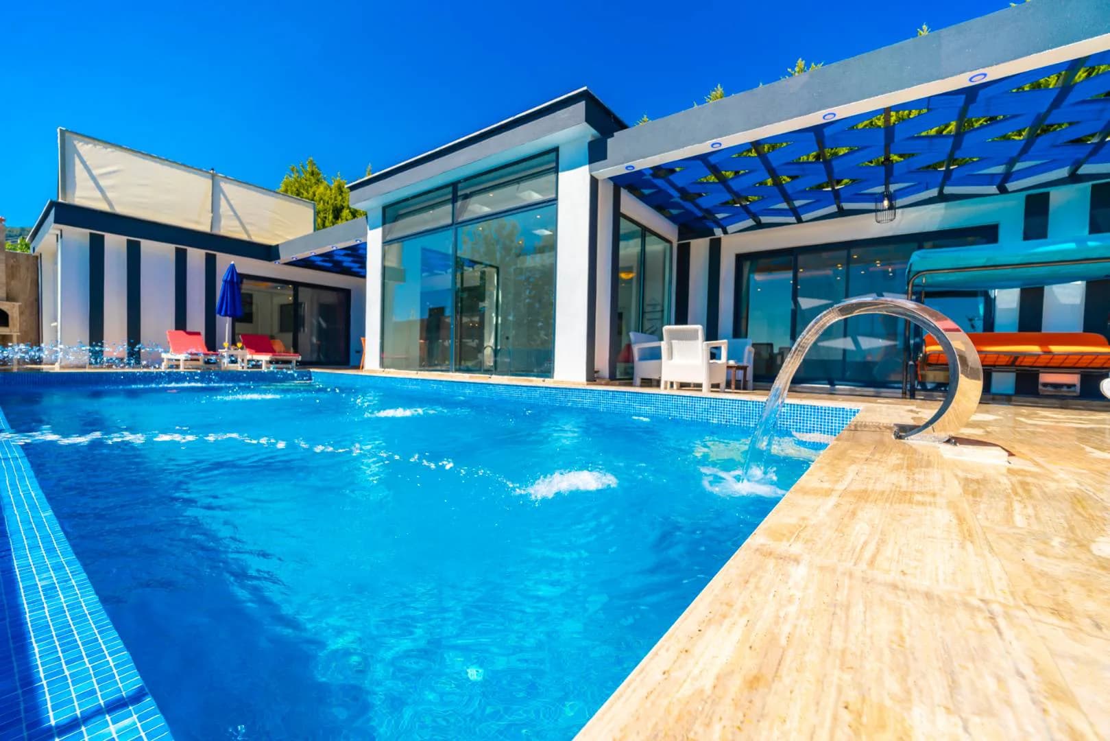 Kaş İslamlar'da Doğa İçerisinde, Isıtmalı Havuzlu, Tatil Villası görsel 1