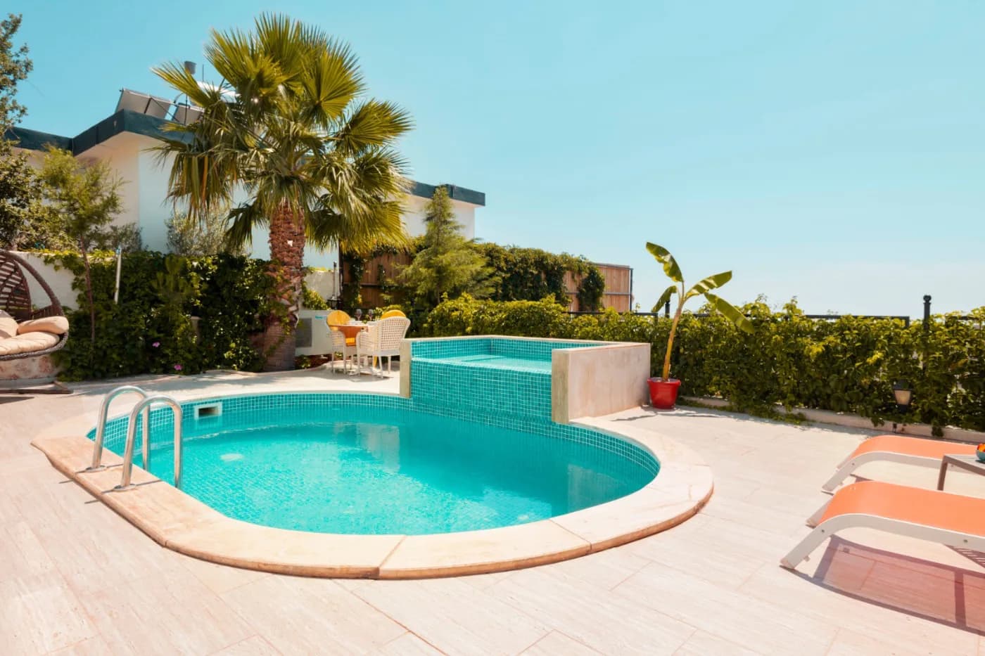 Kalkan Kördere'de Harika Deniz Manzaralı, Özel Havuzlu, Jakuzili Villa görsel 2