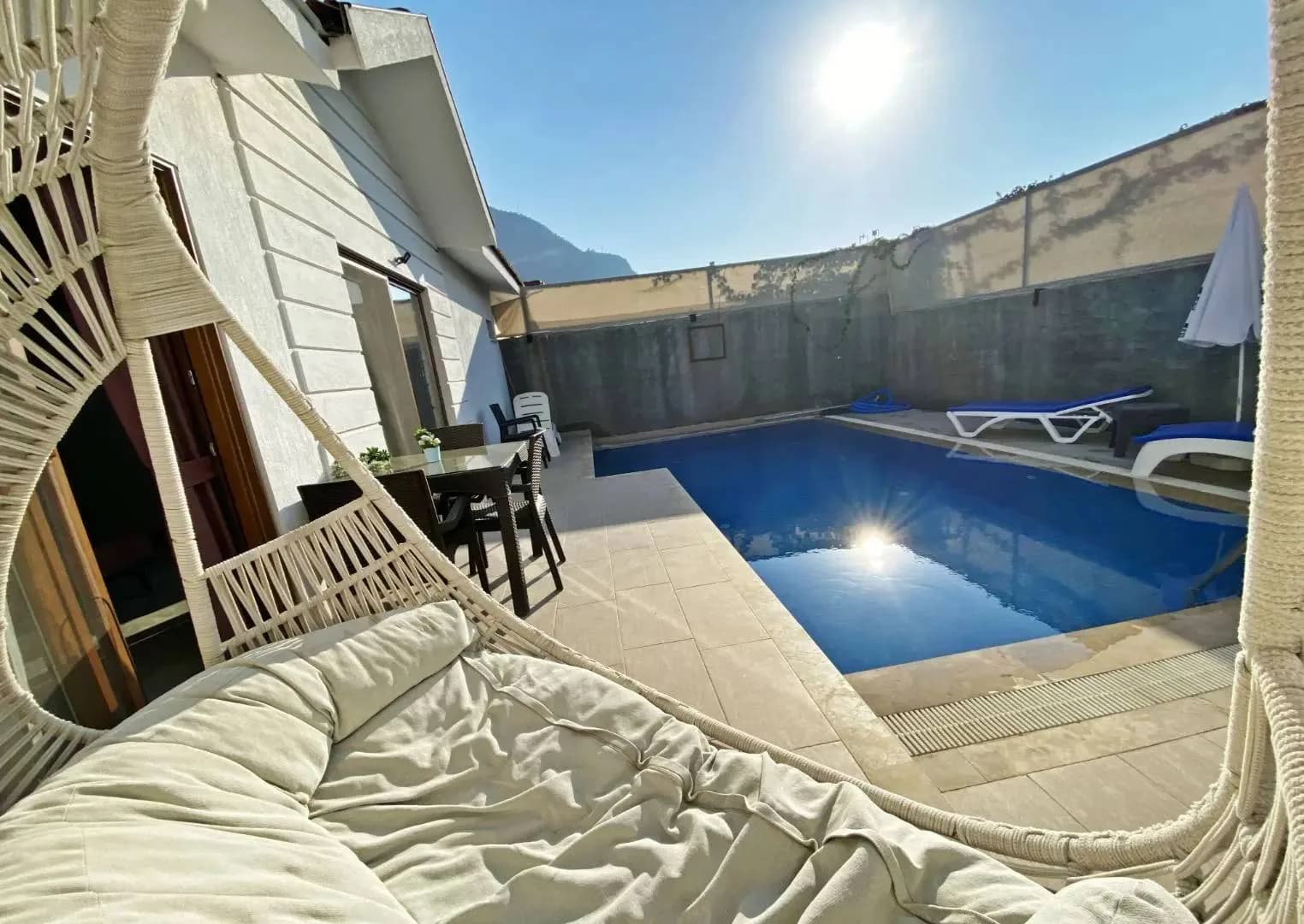 Fethiye Ölüdeniz'de Huzurlu Doğada, Özel Havuzlu, Jakuzili Villa görsel 2
