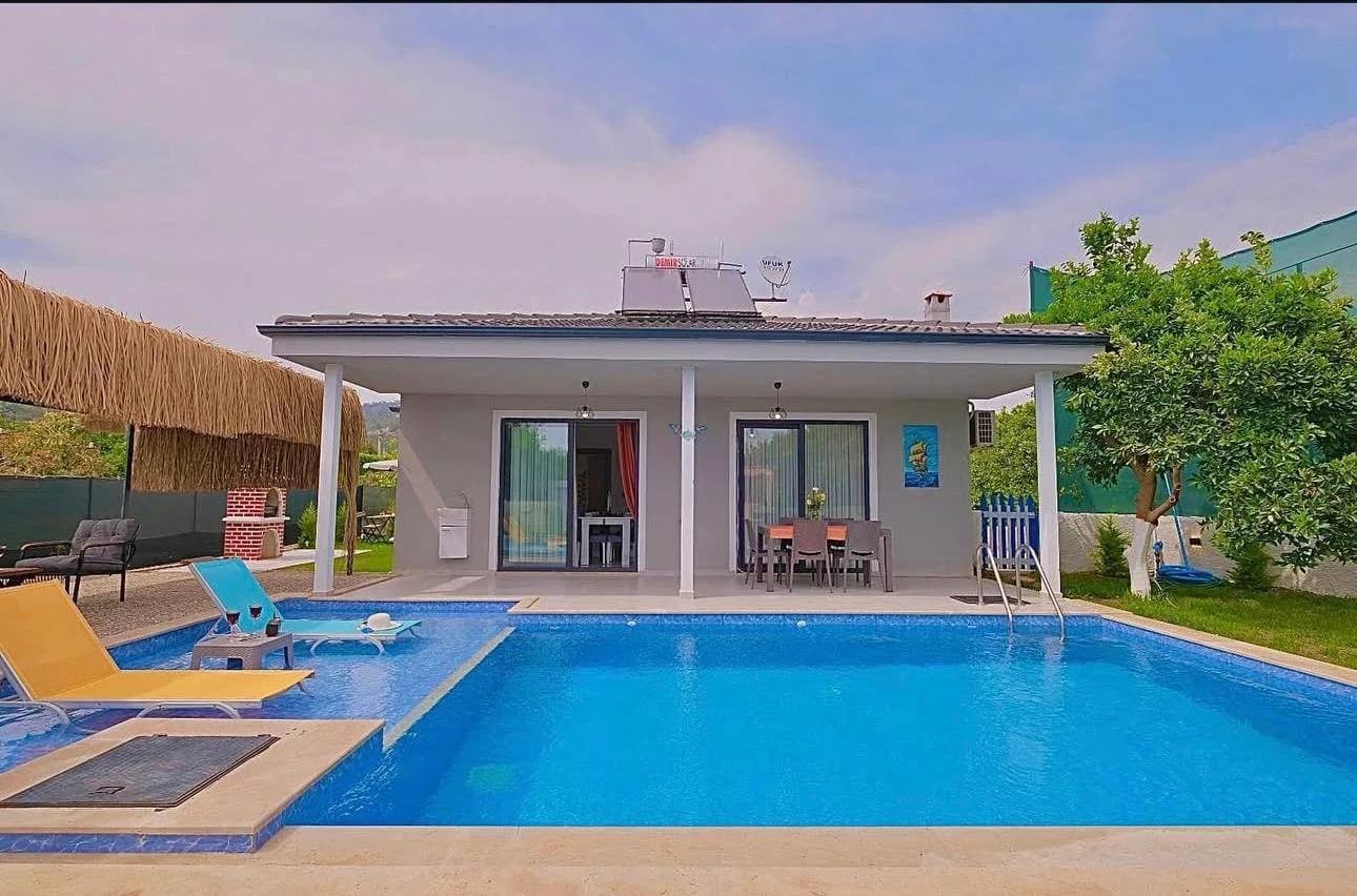 Fethiye Yanıklar'da Huzur Dolu, Özel Havuzlu, Ferah Villa görsel 1