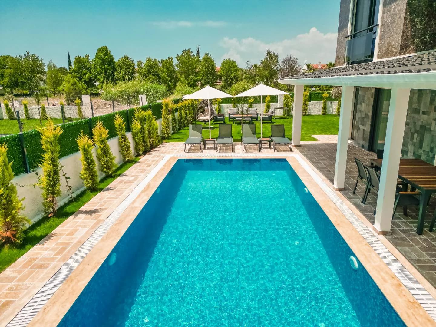 Fethiye Kargı'da Yemyeşil Doğada, Özel Havuzlu, Konforlu Villa görsel 2