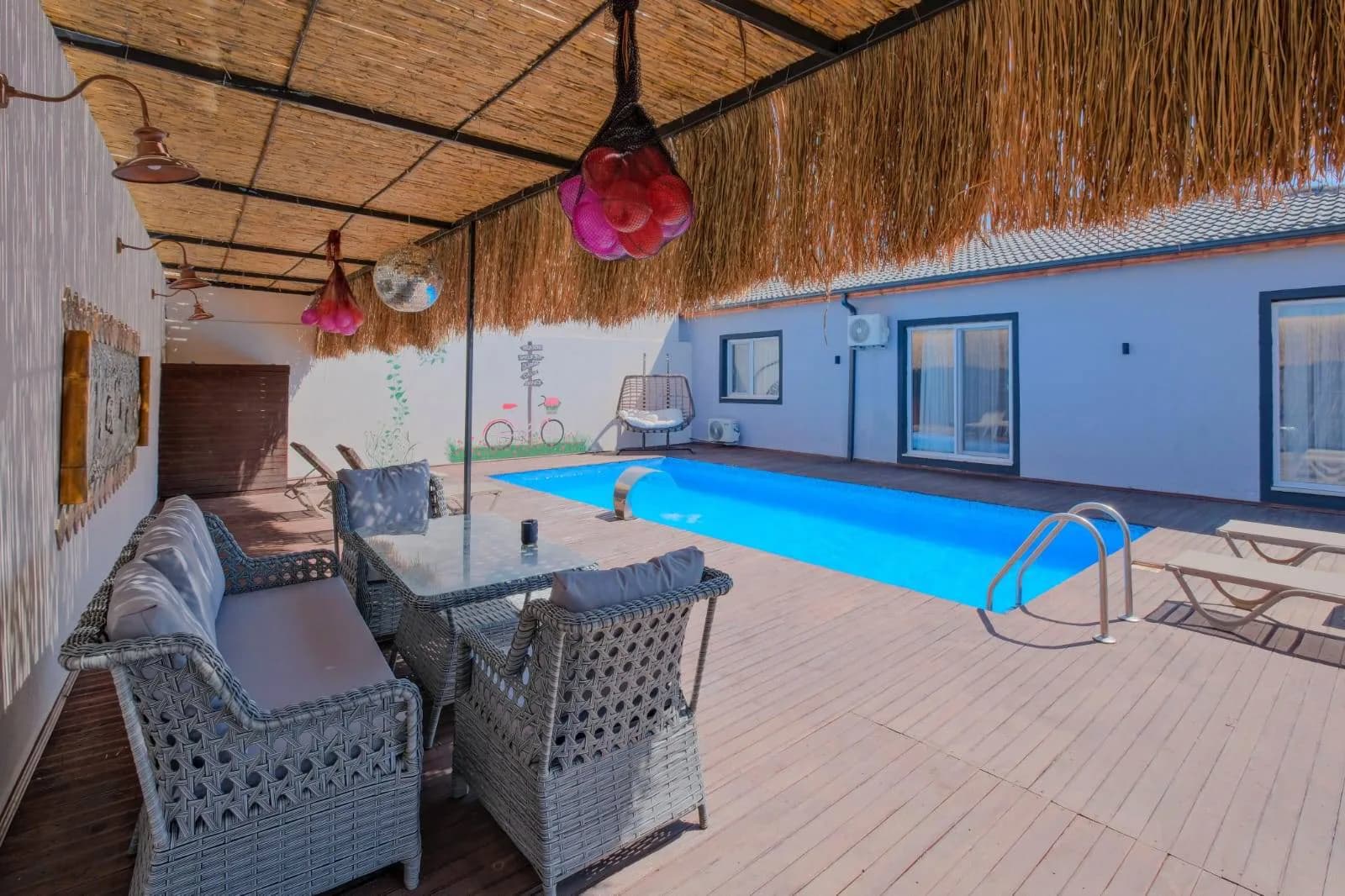 Fethiye Eldirek'te Geniş Bahçe İçerisinde, Özel Havuzlu, 3+1 Villa görsel 1