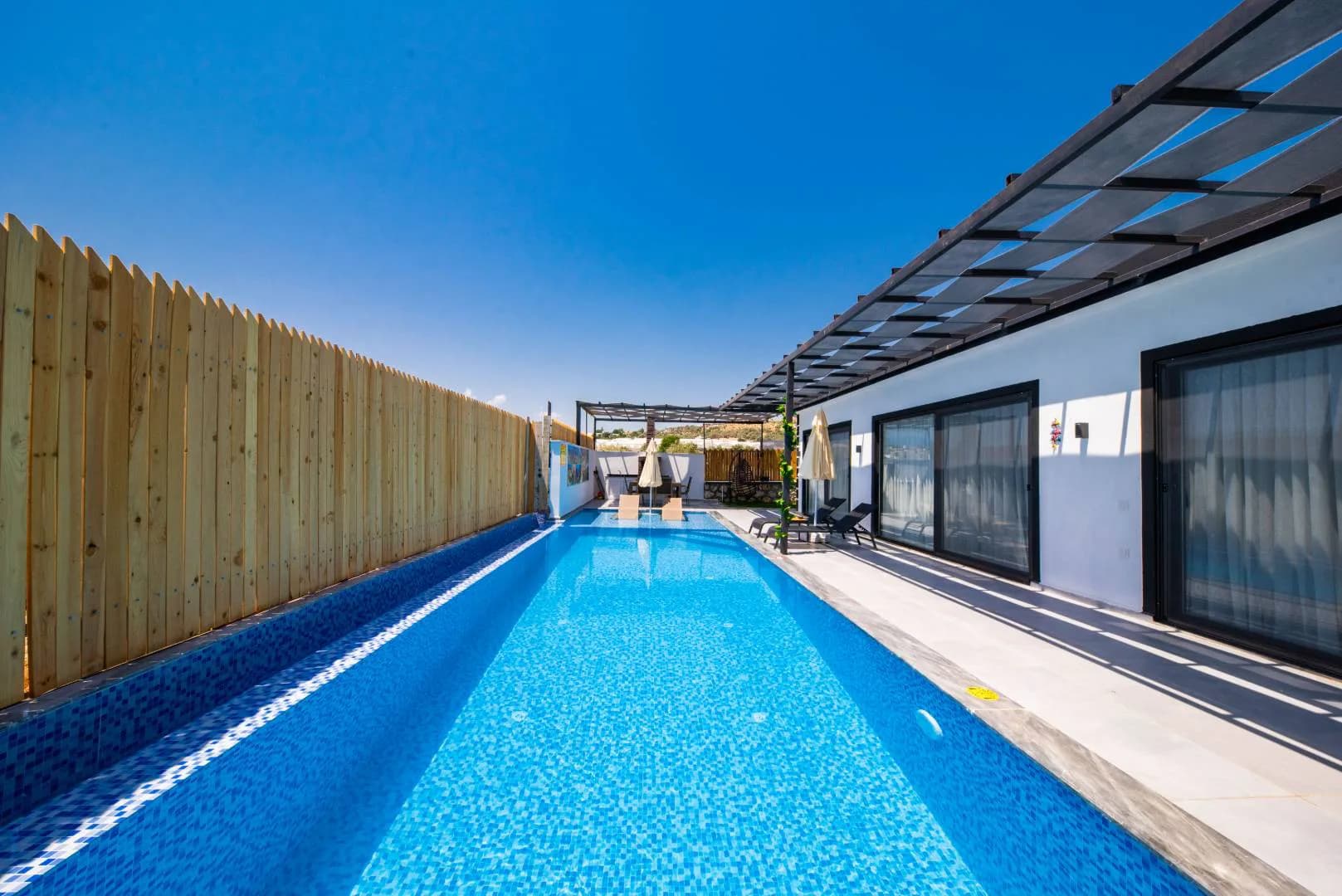 Kaş Çavdır'da Göz Alıcı Doğada, Özel Havuzlu, Konforlu Villa görsel 2