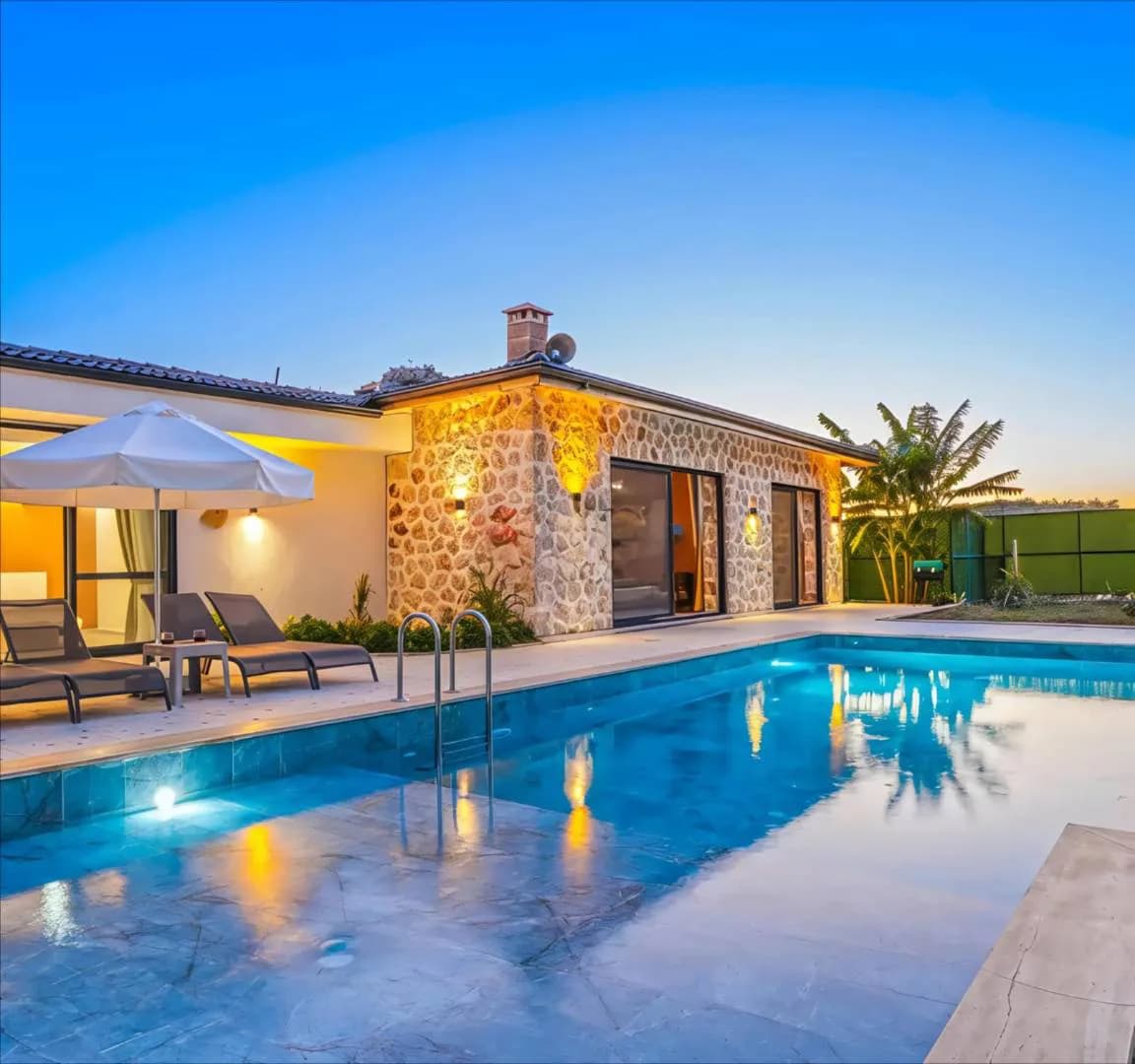 Kaş Bezirgan'da Sakin Doğa İçerisinde, Özel Havuzlu, Modern Villa görsel 1